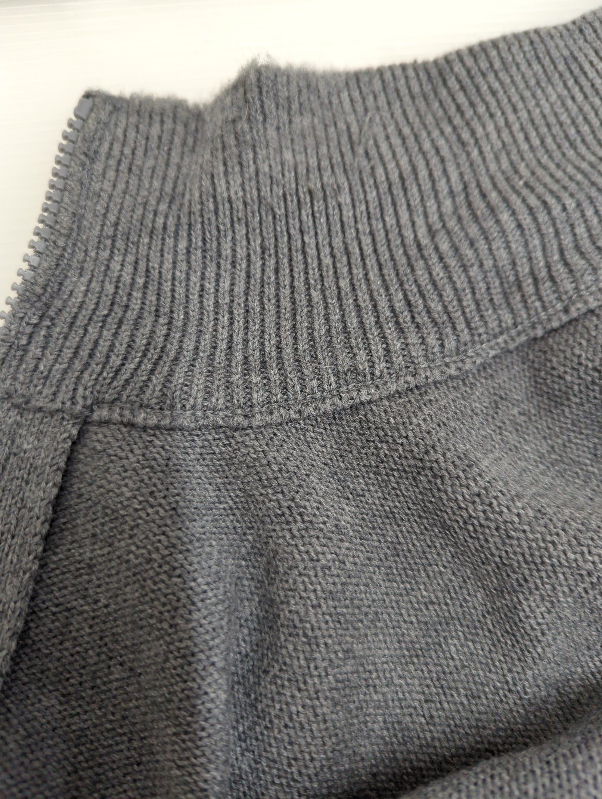 AVIREX / NAVAL STAND COLLAR ZIP KNIT JACKET / ネイバル スタンド カラー