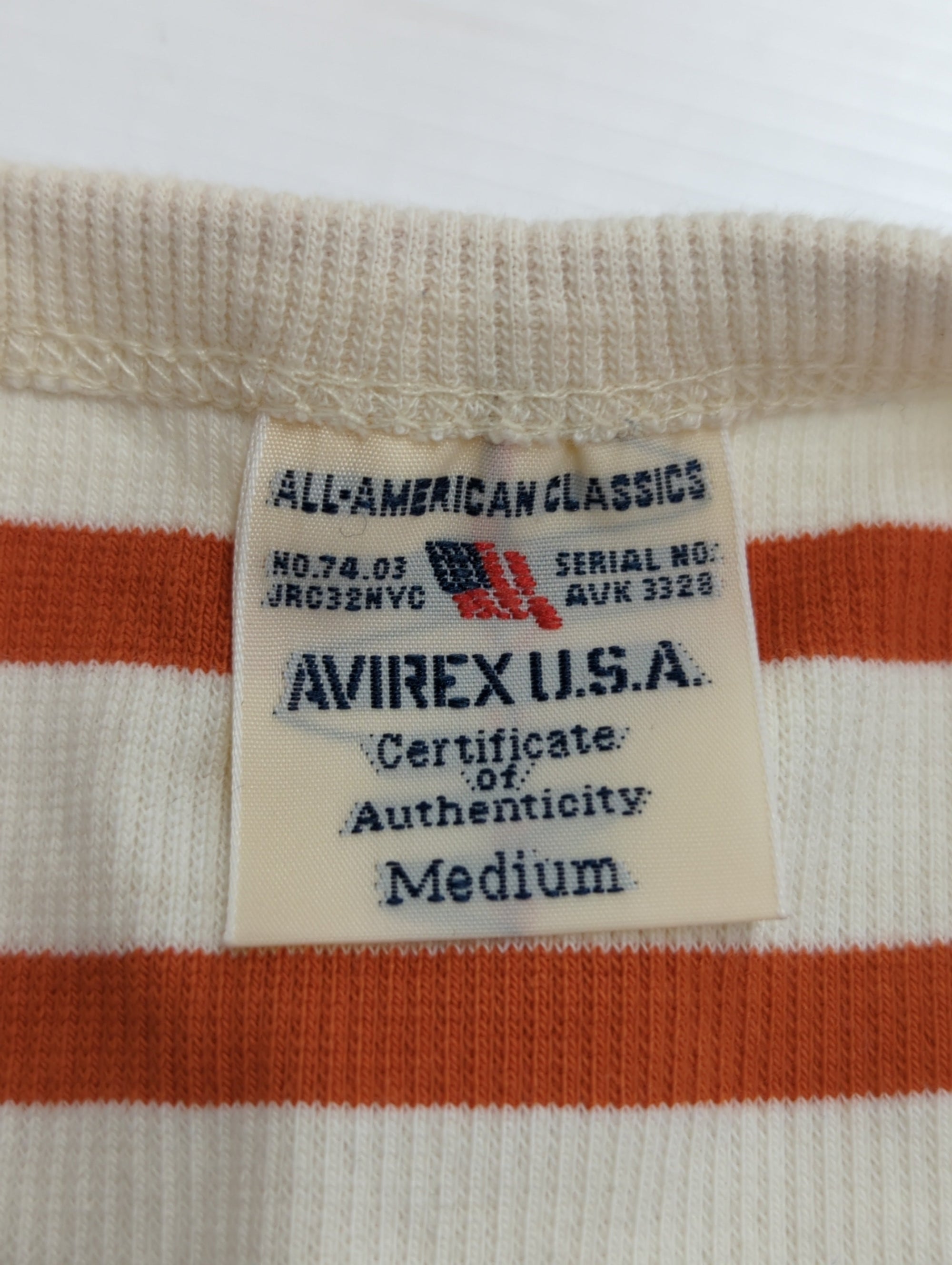 AVIREX / 【DAILY/デイリー】ボーダー 半袖 Tシャツ/BORDER T-SHIRT