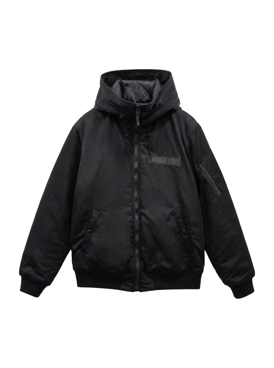 AVIREX / 2025 HB SHORT HOODIE JKT