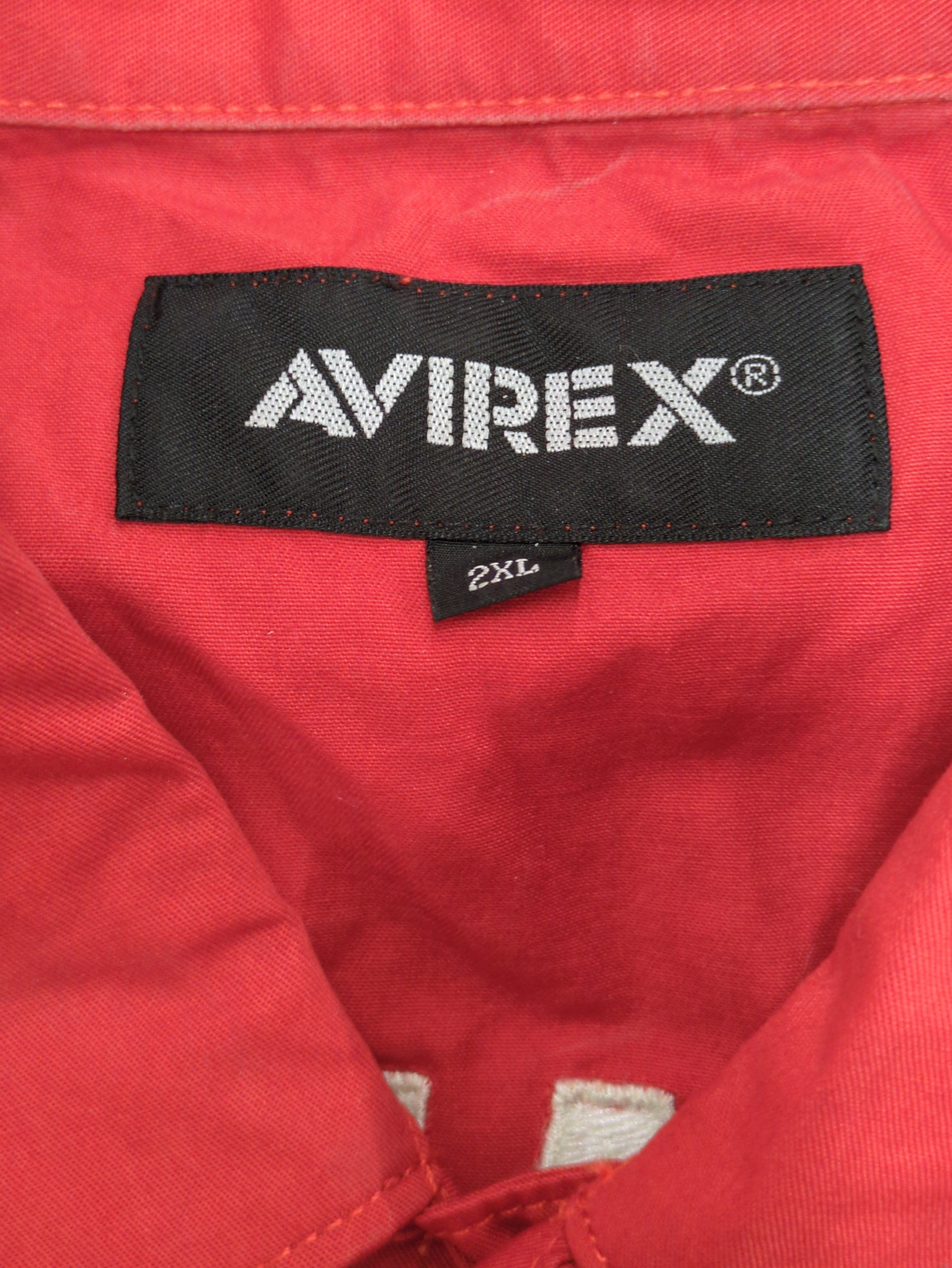 AVIREX / パッチドミリタリーシャツ ファイヤー&アイス/S/S PATCHED MILITARY SHIRT FIRE&ICE