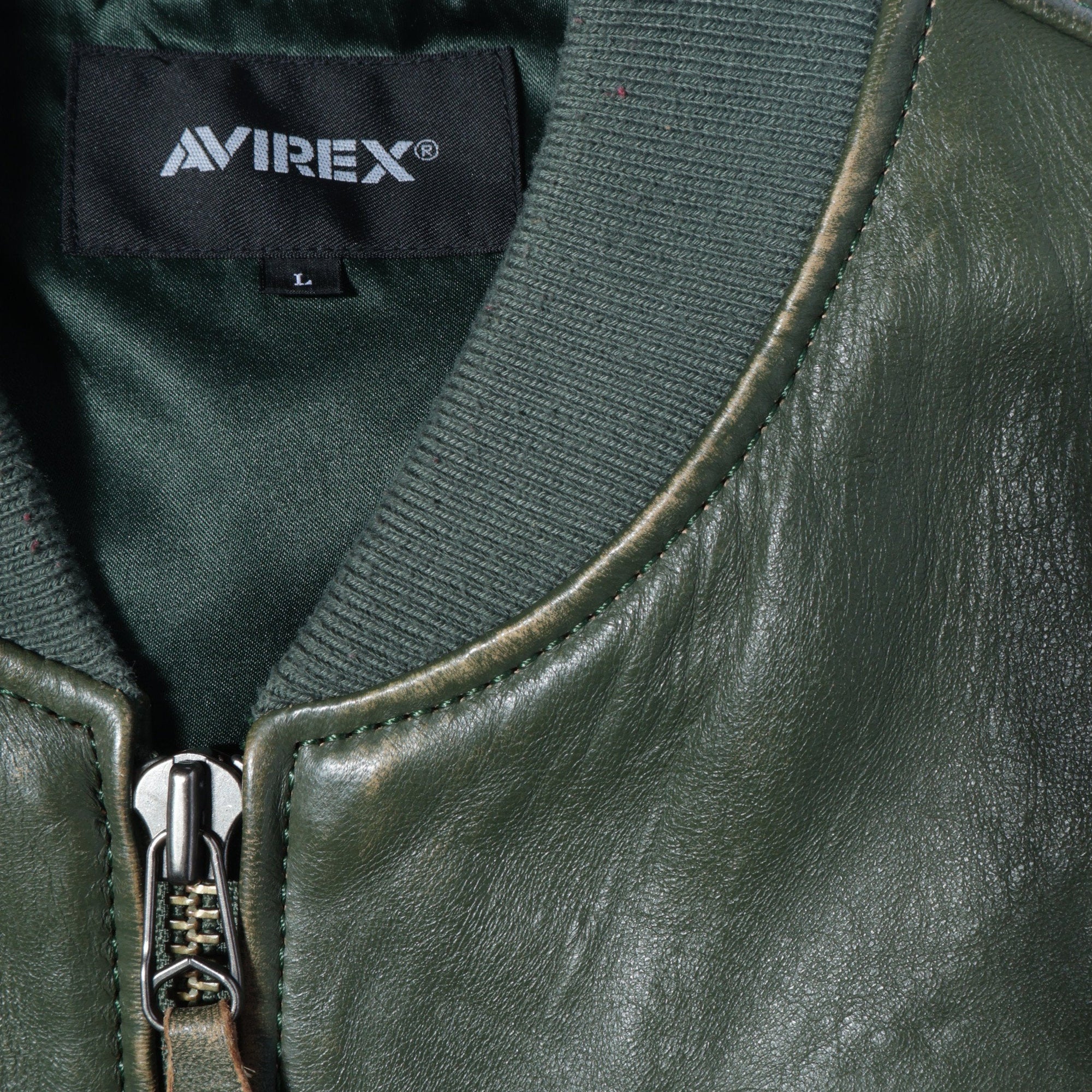 AVIREX / AGED LEATHER BLOUSON TOMCATTERS / エイジド レザー ブルゾン トムキャッターズ