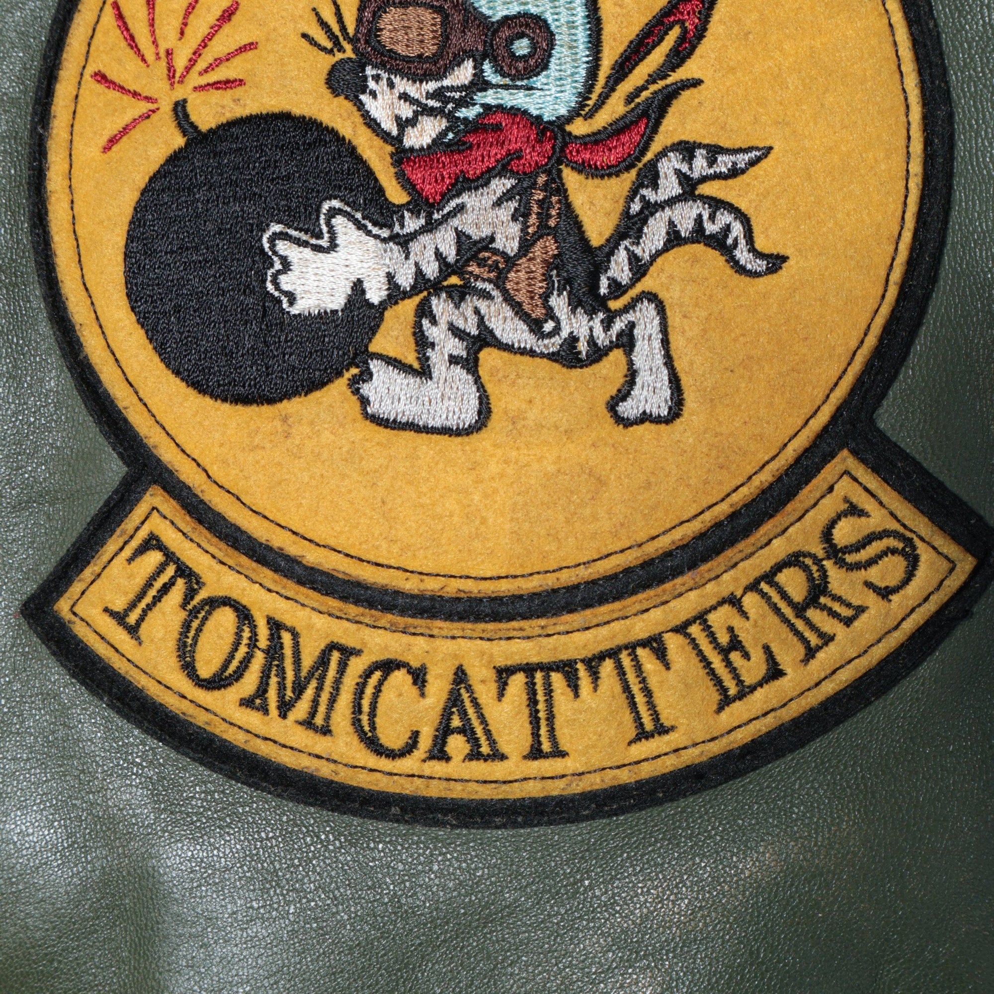 AVIREX / AGED LEATHER BLOUSON TOMCATTERS / エイジド レザー ブルゾン トムキャッターズ