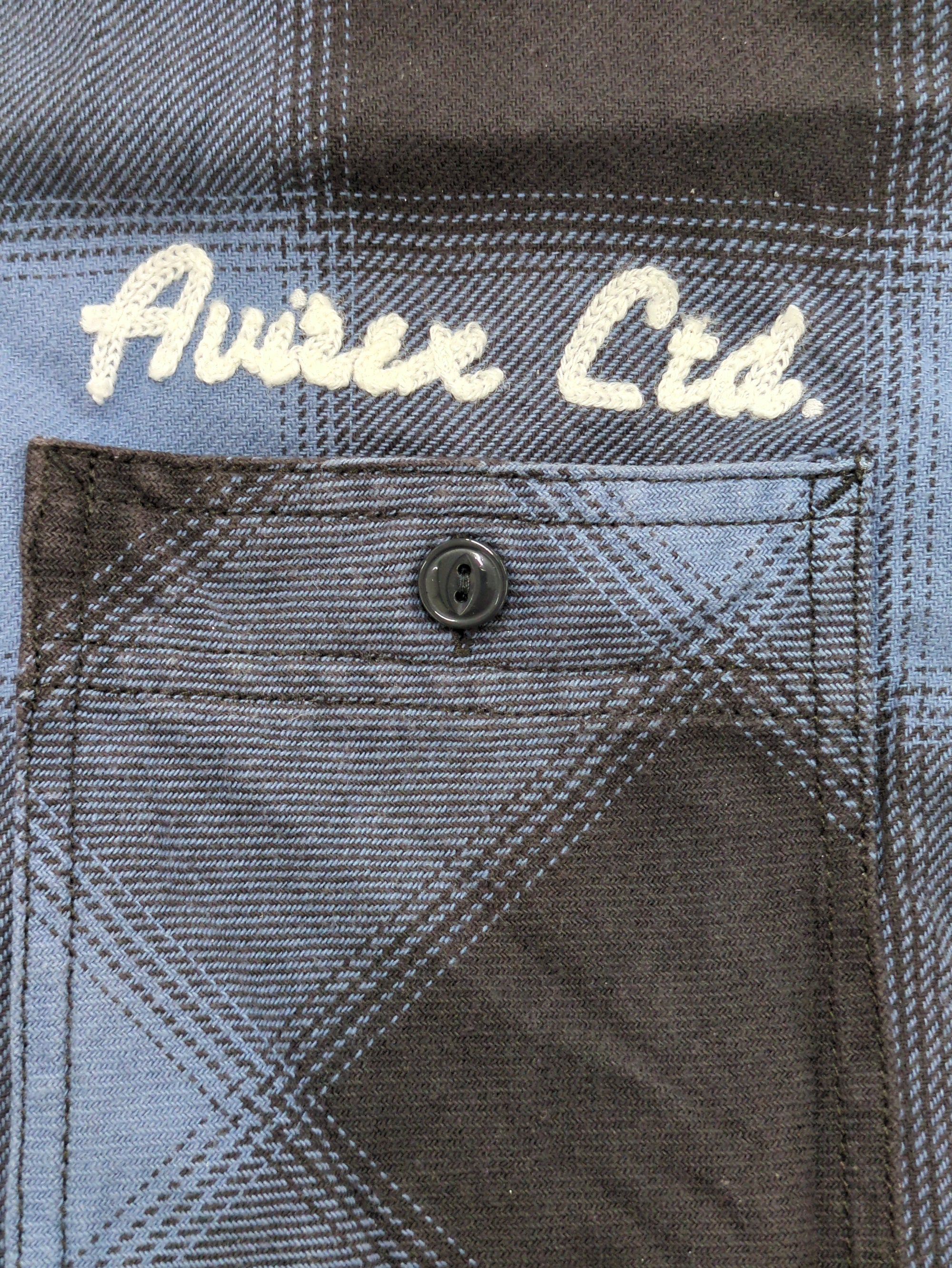AVIREX / ネーヴァル ライト ネルシャツ/NAVAL LIGHT NELL SHIRT