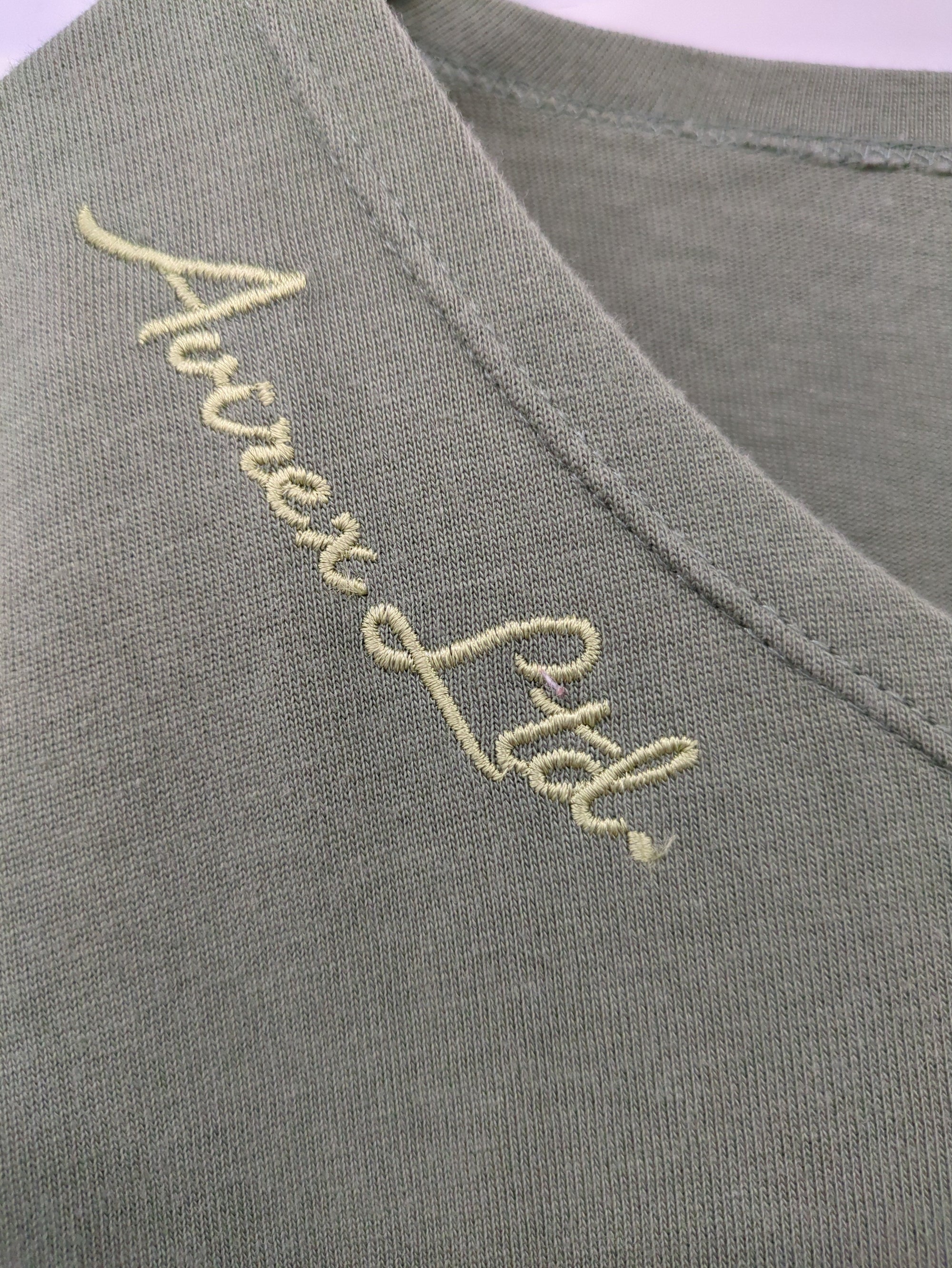 AVIREX / CUT×MESH ONEPIECE/ カットソー×メッシュ ワンピース