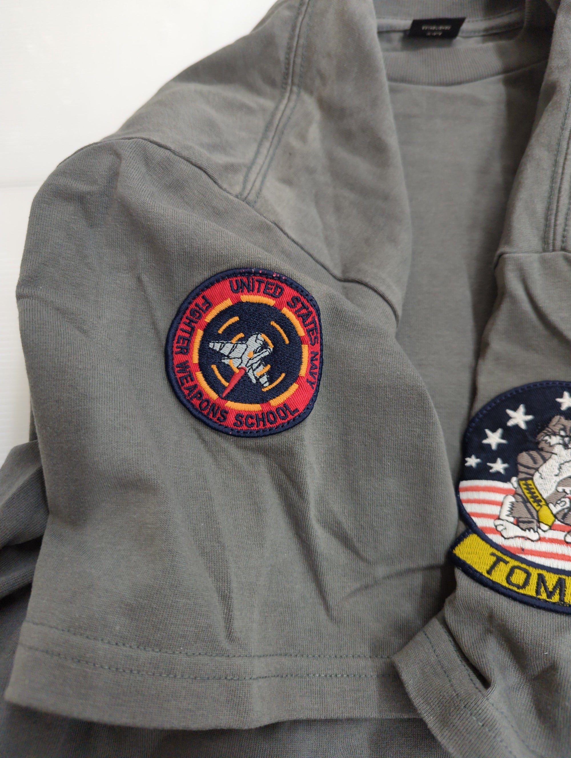 AVIREX / TOP GUN PATCH & PRINT T-SHIRT / トップガン パッチ & プリント Tシャツ