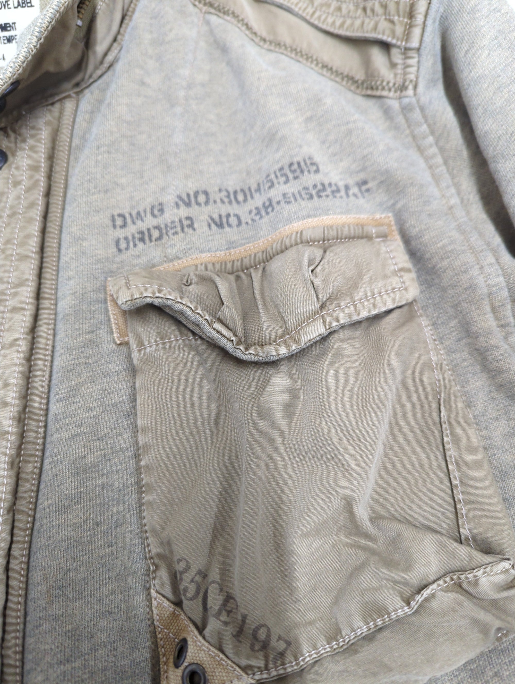 AVIREX / M-65 MOD. SWEAT JACKET