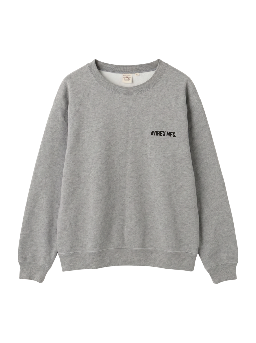 AVIREX / 2024 HB CREW NECK SWEAT