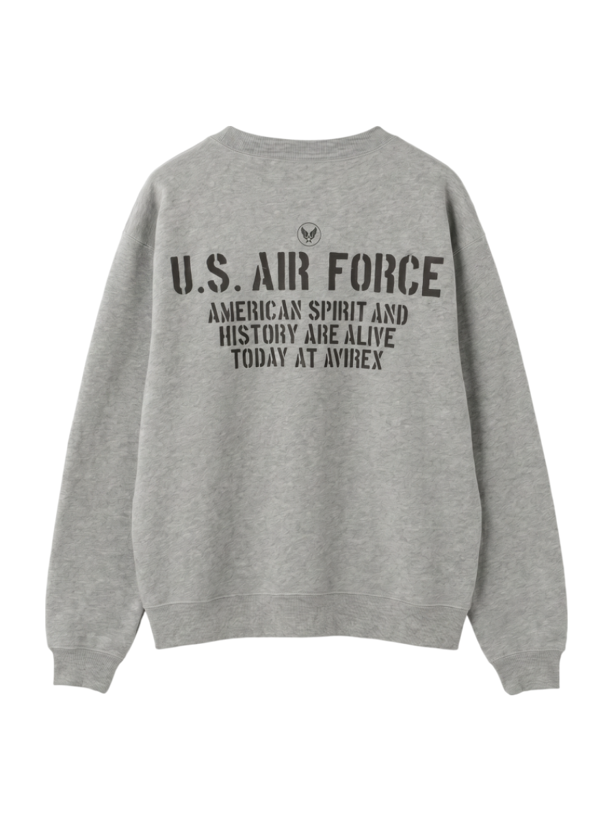 AVIREX / 2024 HB CREW NECK SWEAT
