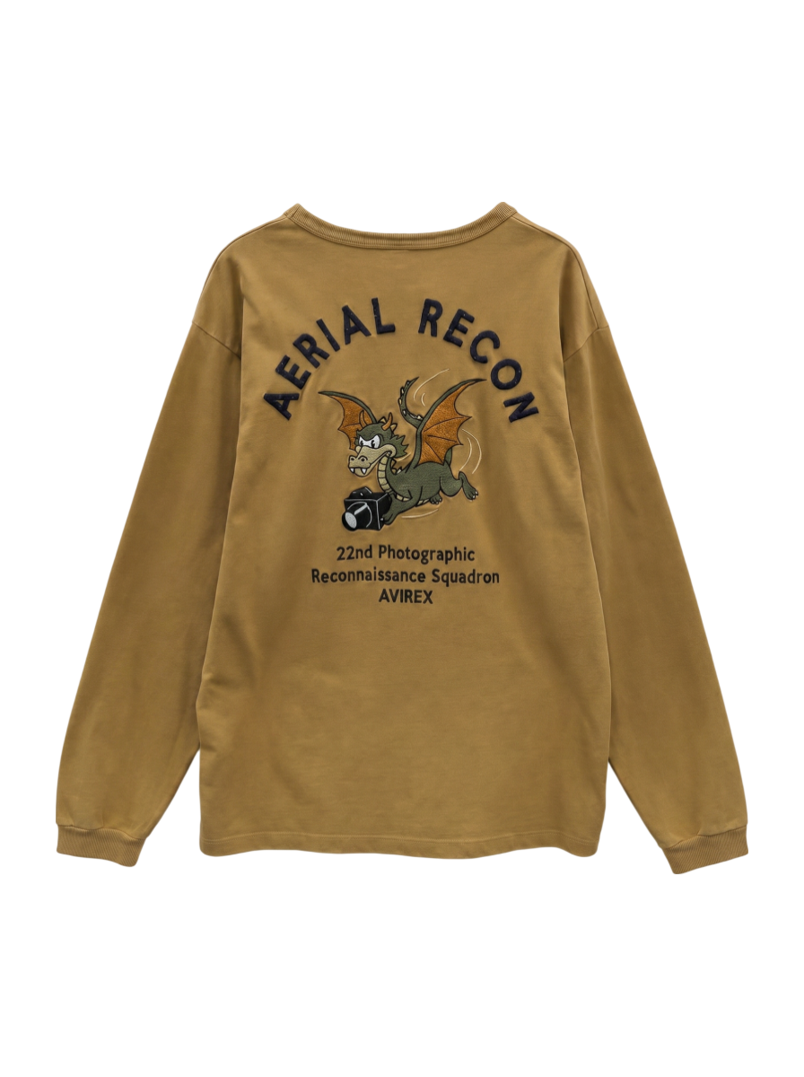 AVIREX / 長袖 Tシャツ エアリアル リーコン / LS T-SHIRT AERIAL RECON