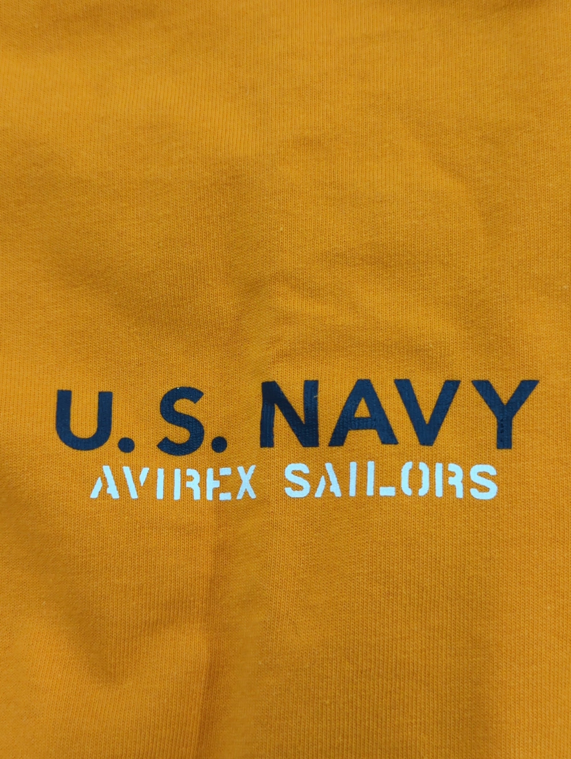 AVIREX / ナバル シーチィング パッチド Tシャツ/NAVAL SHEETING PATCHED T-SHIRT