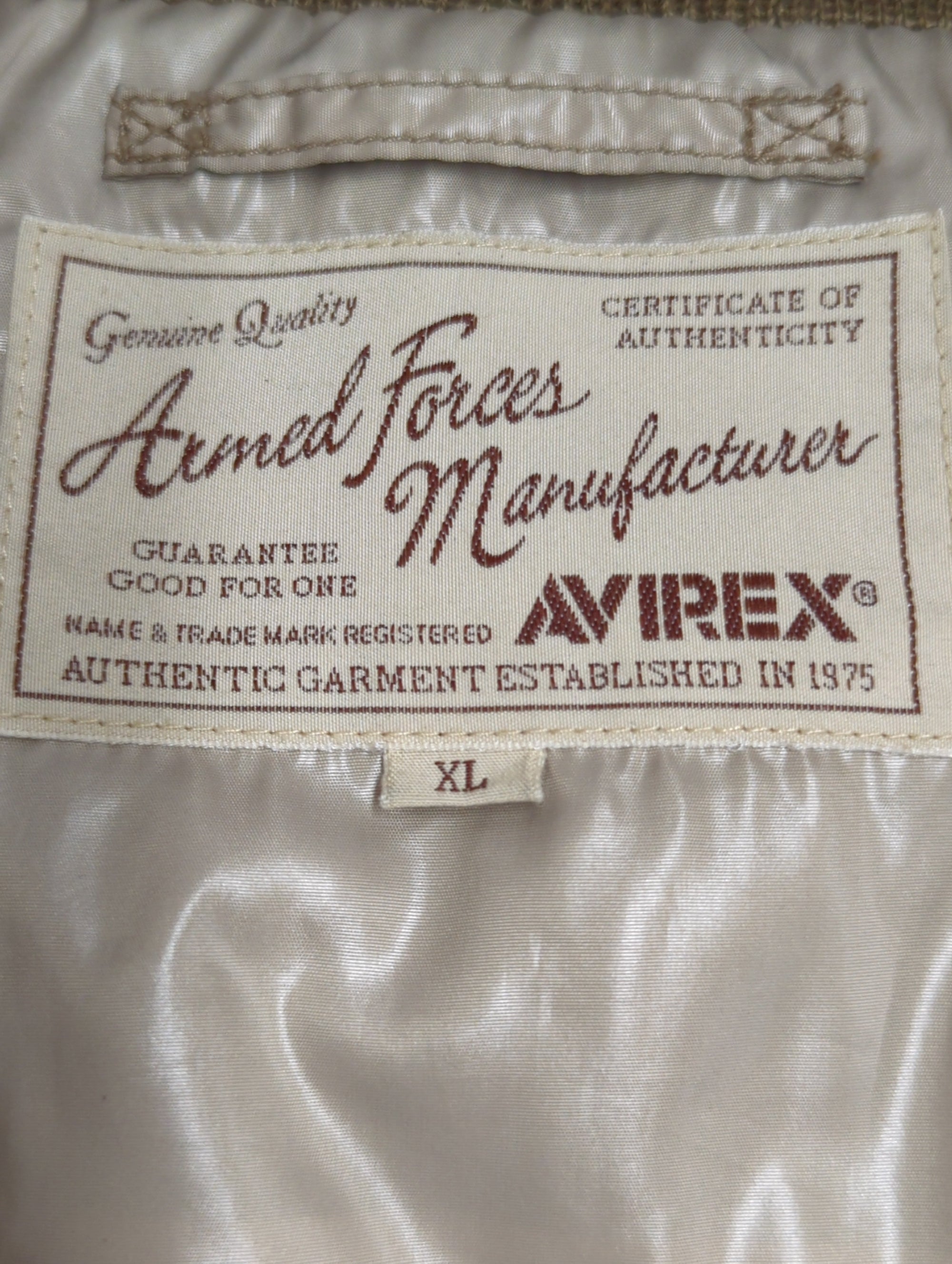 AVIREX / PADDING JACKET "THIRD AIR FORCE"