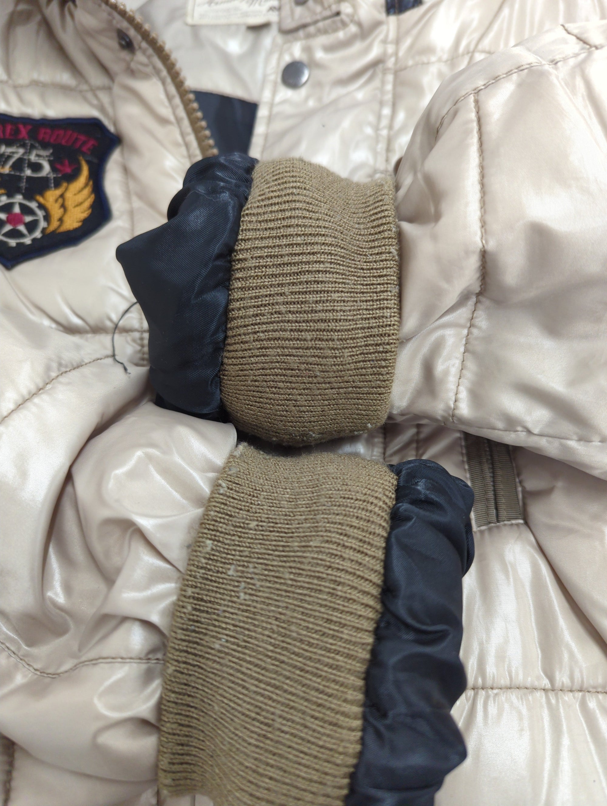 AVIREX / PADDING JACKET "THIRD AIR FORCE"
