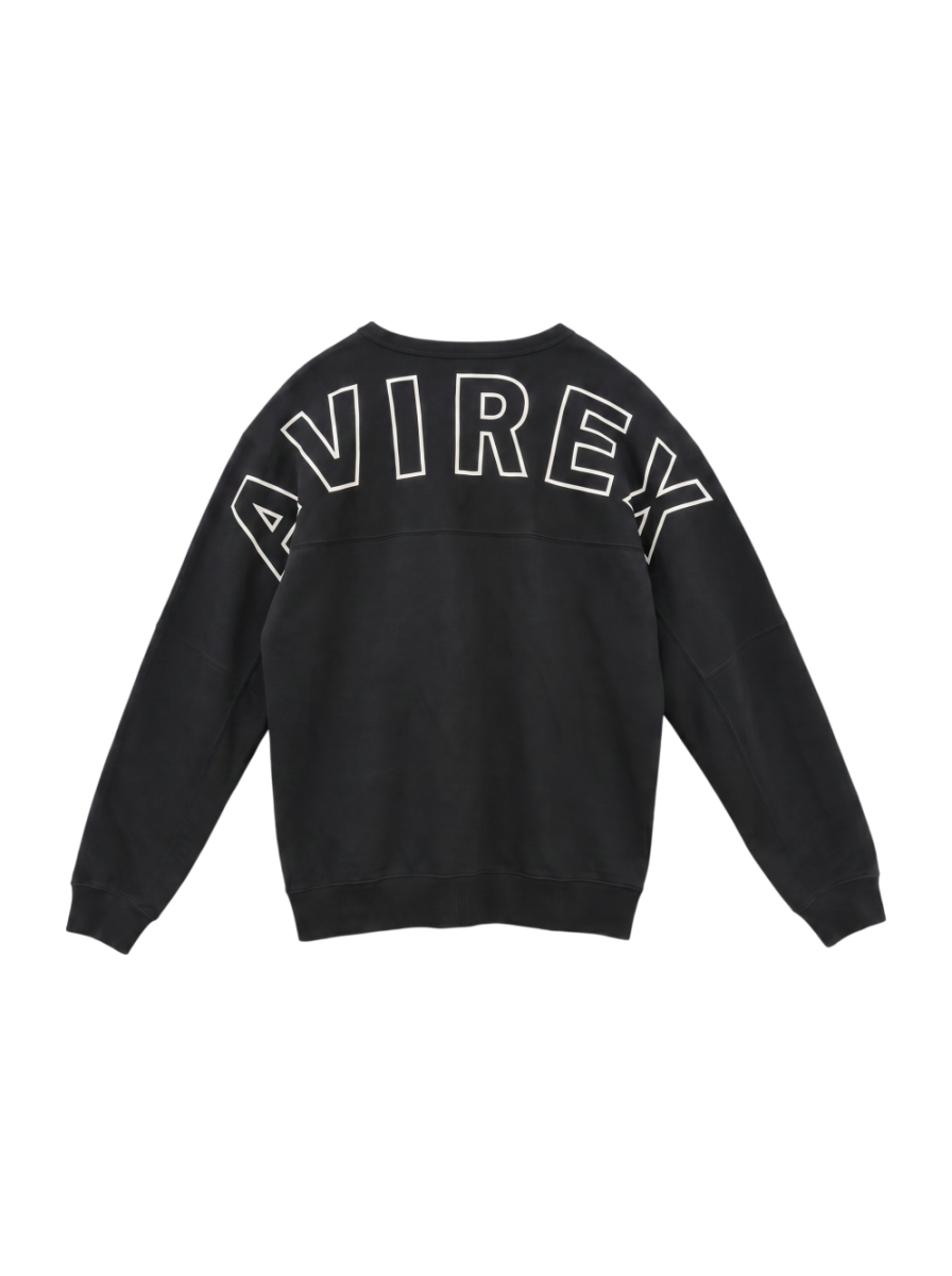 AVIREX / ビッグロゴ クルーネックスウェット/BIG LOGO CREW NECK SWEAT