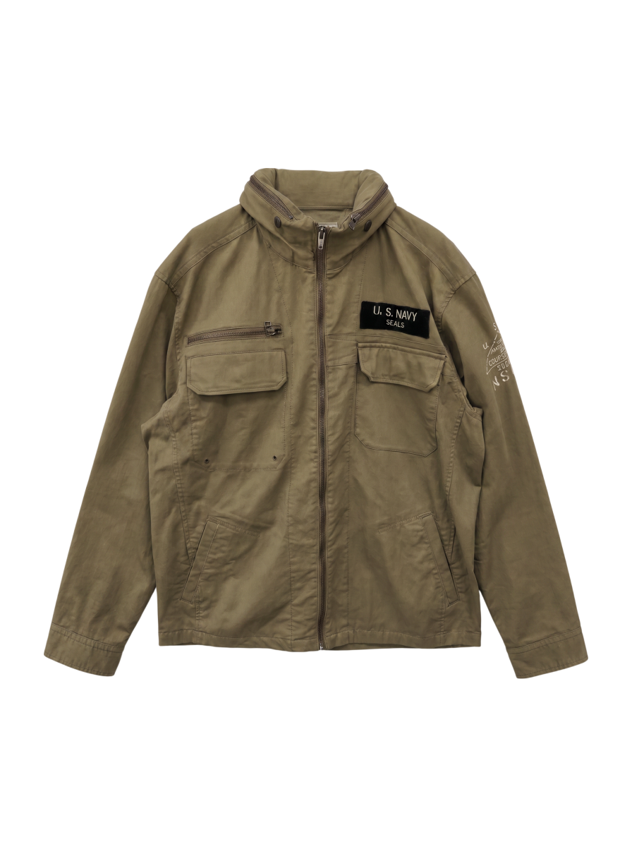 AVIREX / シンプル グラフィック ストレッチ ジャケット/SIMPLE GRAPHIC STRETCH JACKET