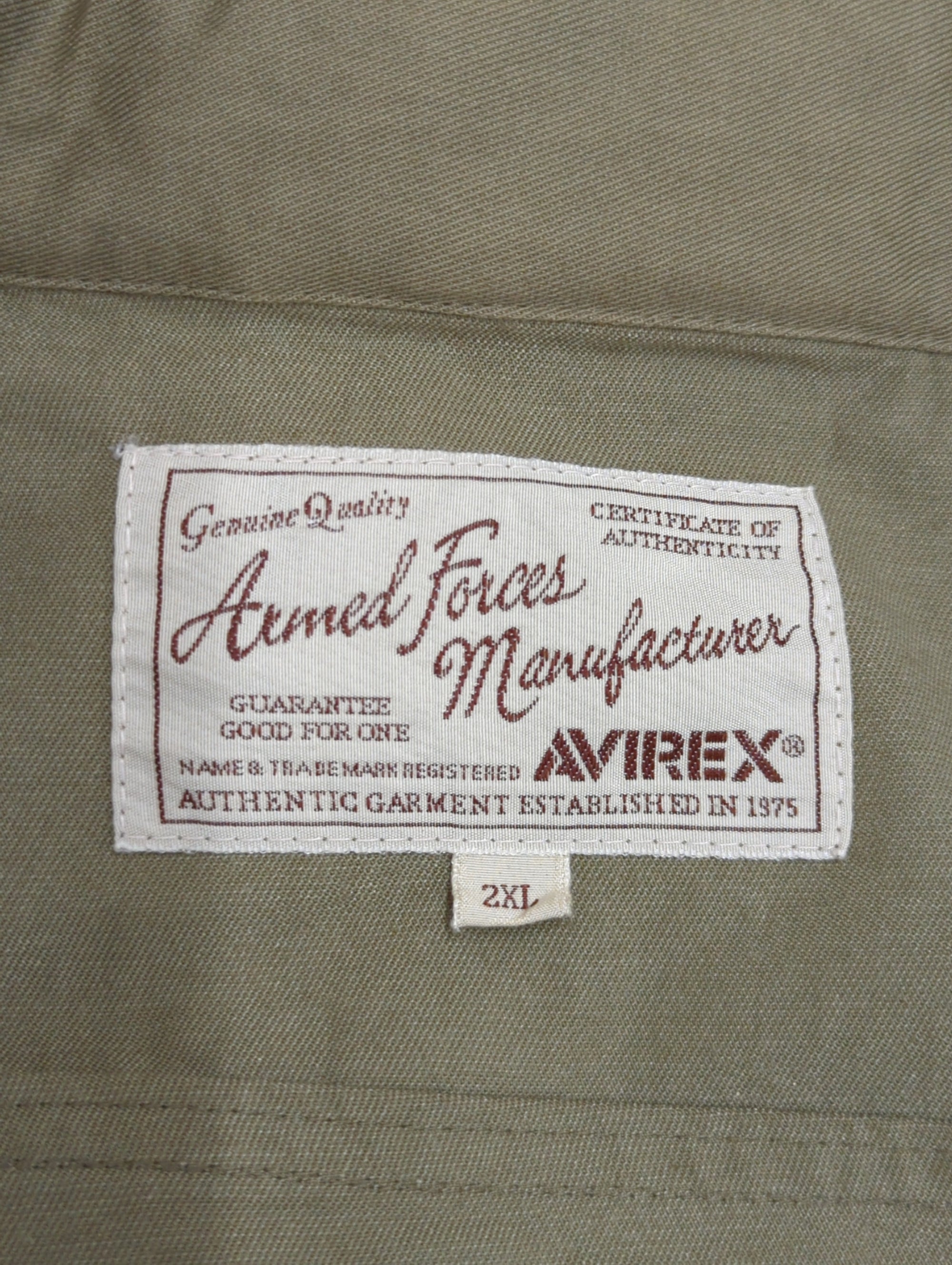 AVIREX / シンプル グラフィック ストレッチ ジャケット/SIMPLE GRAPHIC STRETCH JACKET