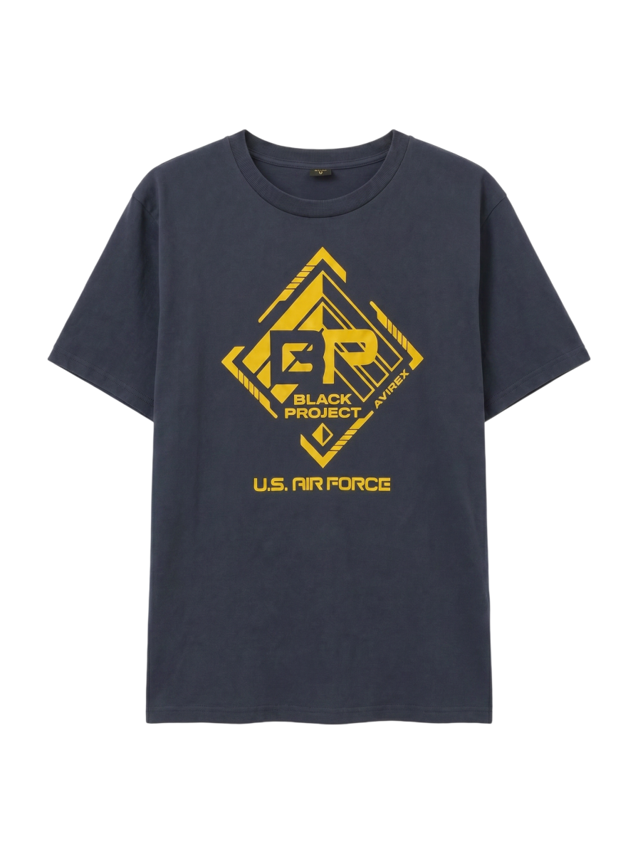 AVIREX / SH S/S BLACK PROJECT T-SHIRTS