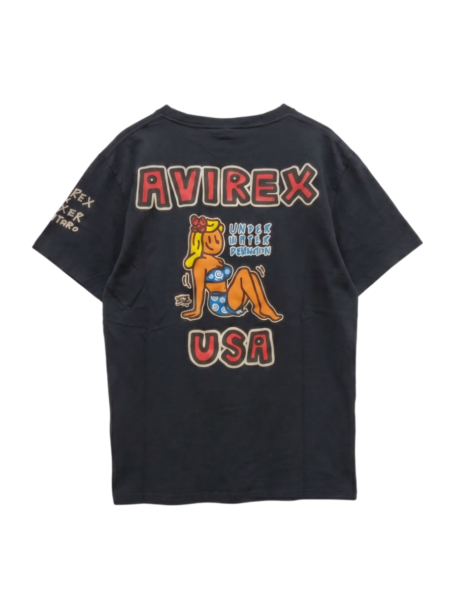 AVIREX / SH/ピンナップガールTシャツ/BOXER JUNTARO/ボクサージュンタロー