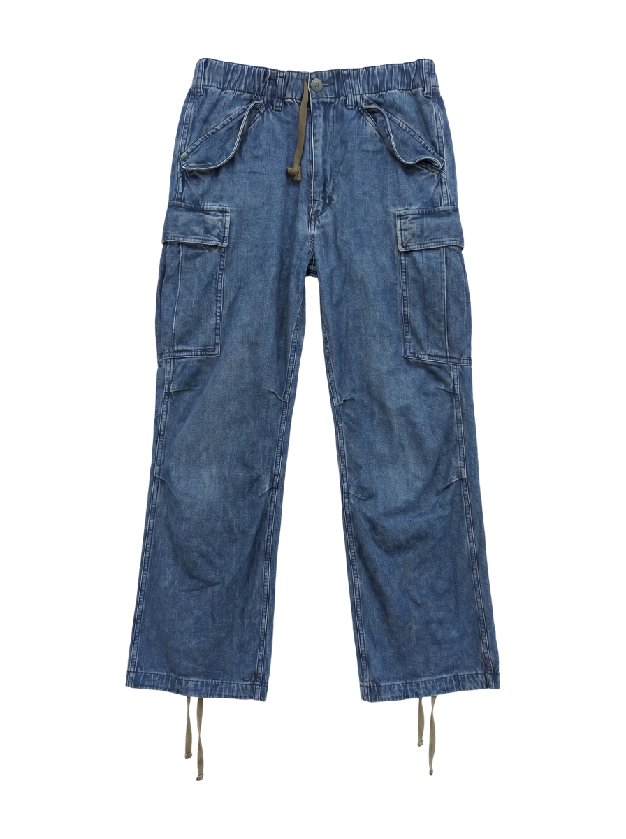 AVIREX / 《直営店限定》DENIM EASY CARGO PANTS / デニム イージーカーゴパンツ / AVIREX / アヴィレックス