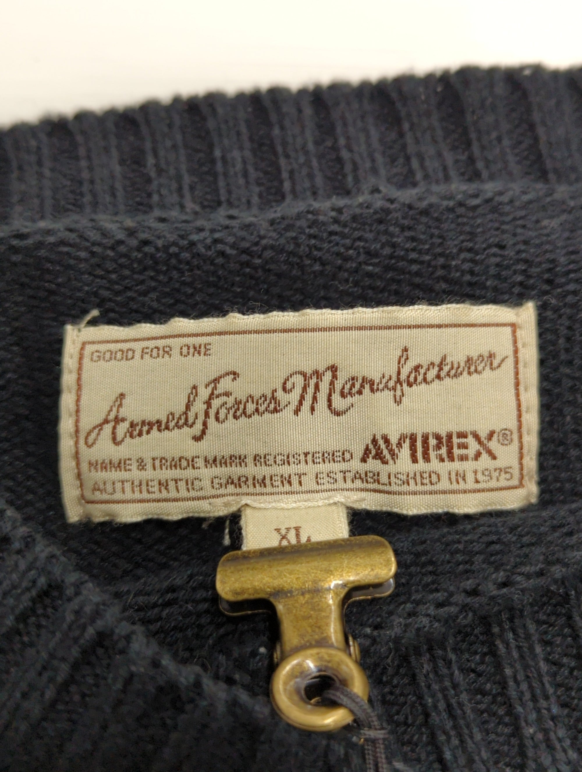 AVIREX / SH L/S COLOR BLOCKIN