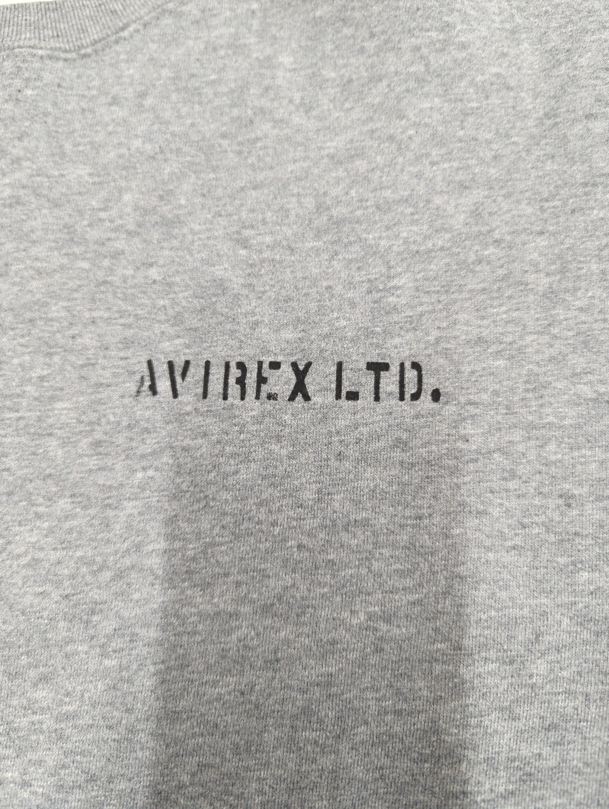AVIREX / HB CREW NECK SWEAT