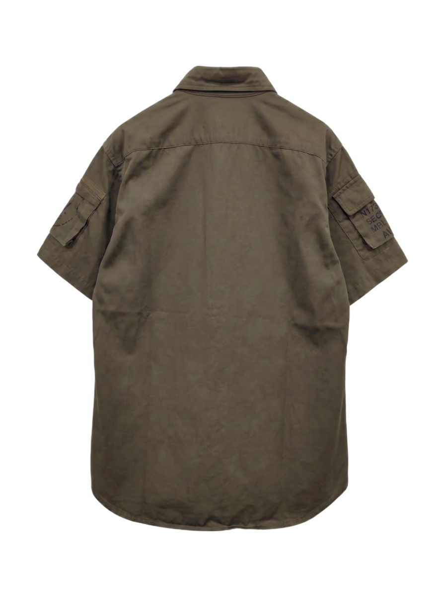 AVIREX / 半袖ファティーグ カーキシャツ/S/S FATIGUE KHAKI SHIRT