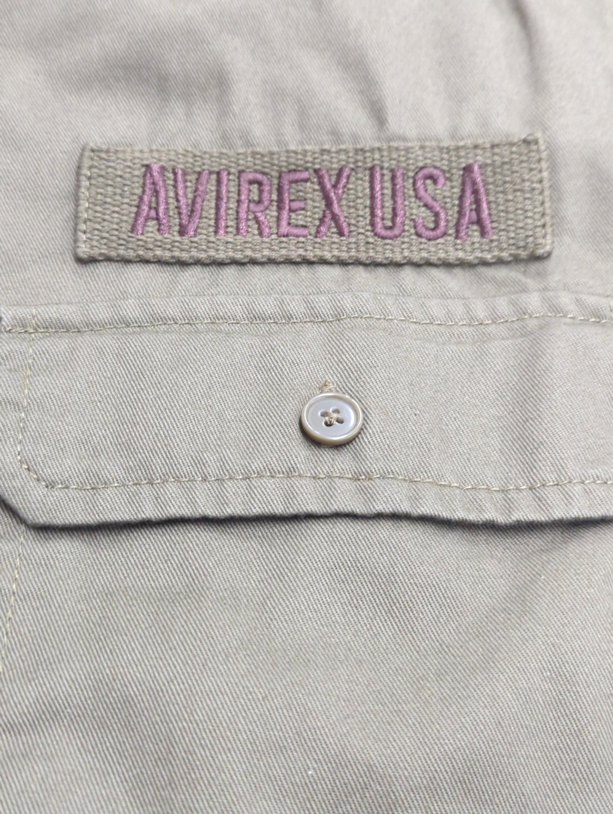 AVIREX / 半袖ファティーグ カーキシャツ/S/S FATIGUE KHAKI SHIRT