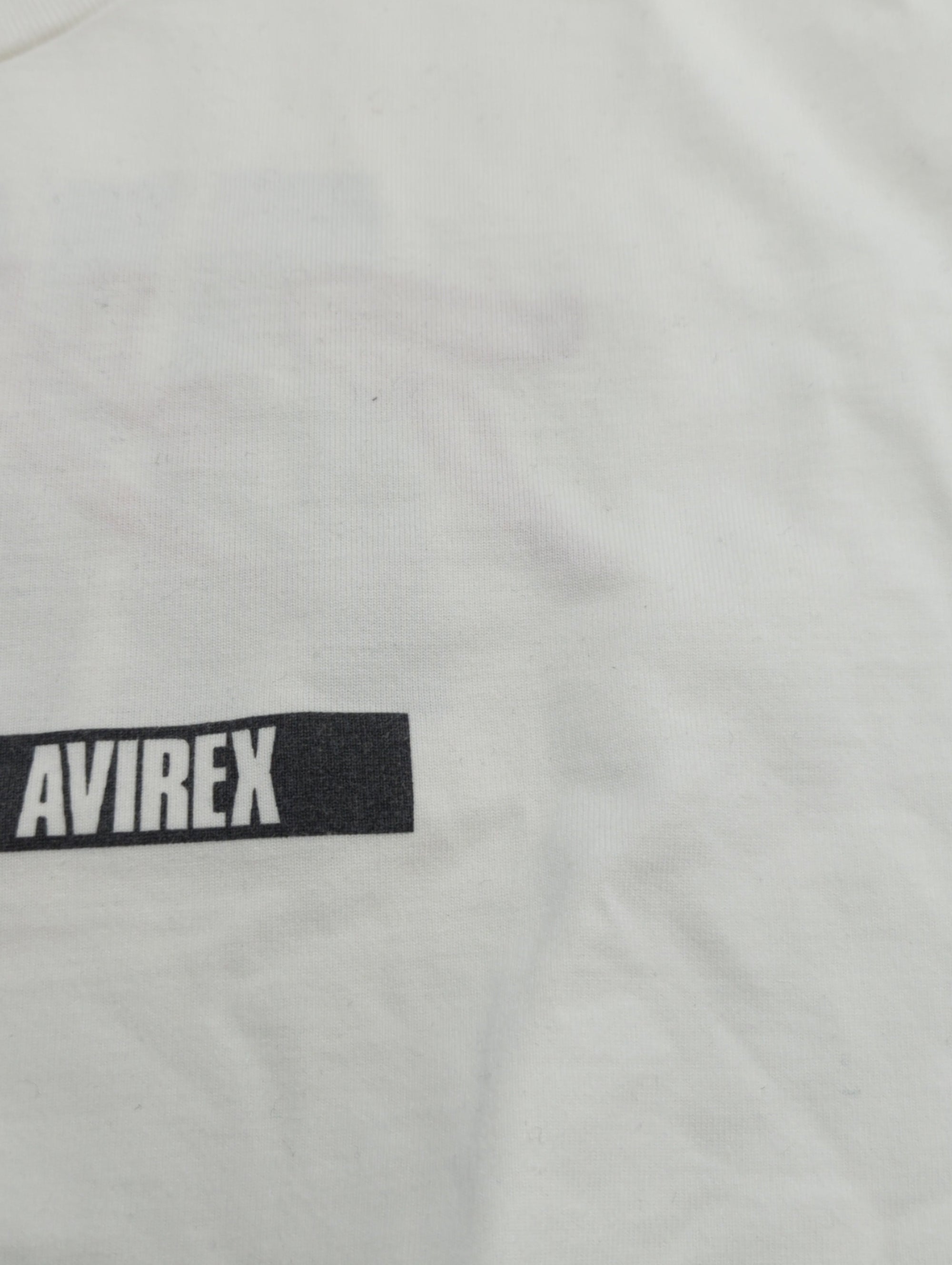 AVIREX / #SH S/S HEAVY OZ EMB TEE