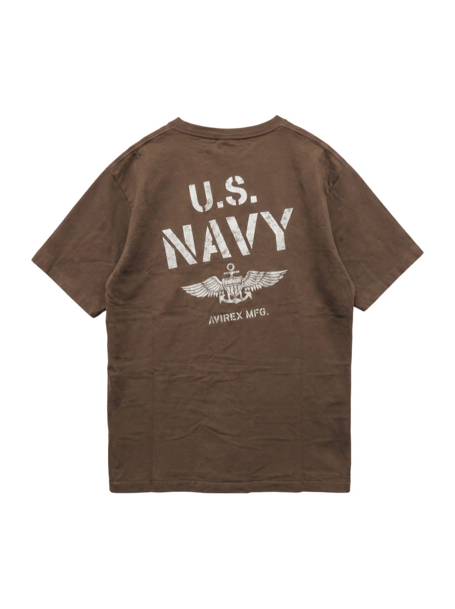 AVIREX / # DP S/S CREW USN STENCIL