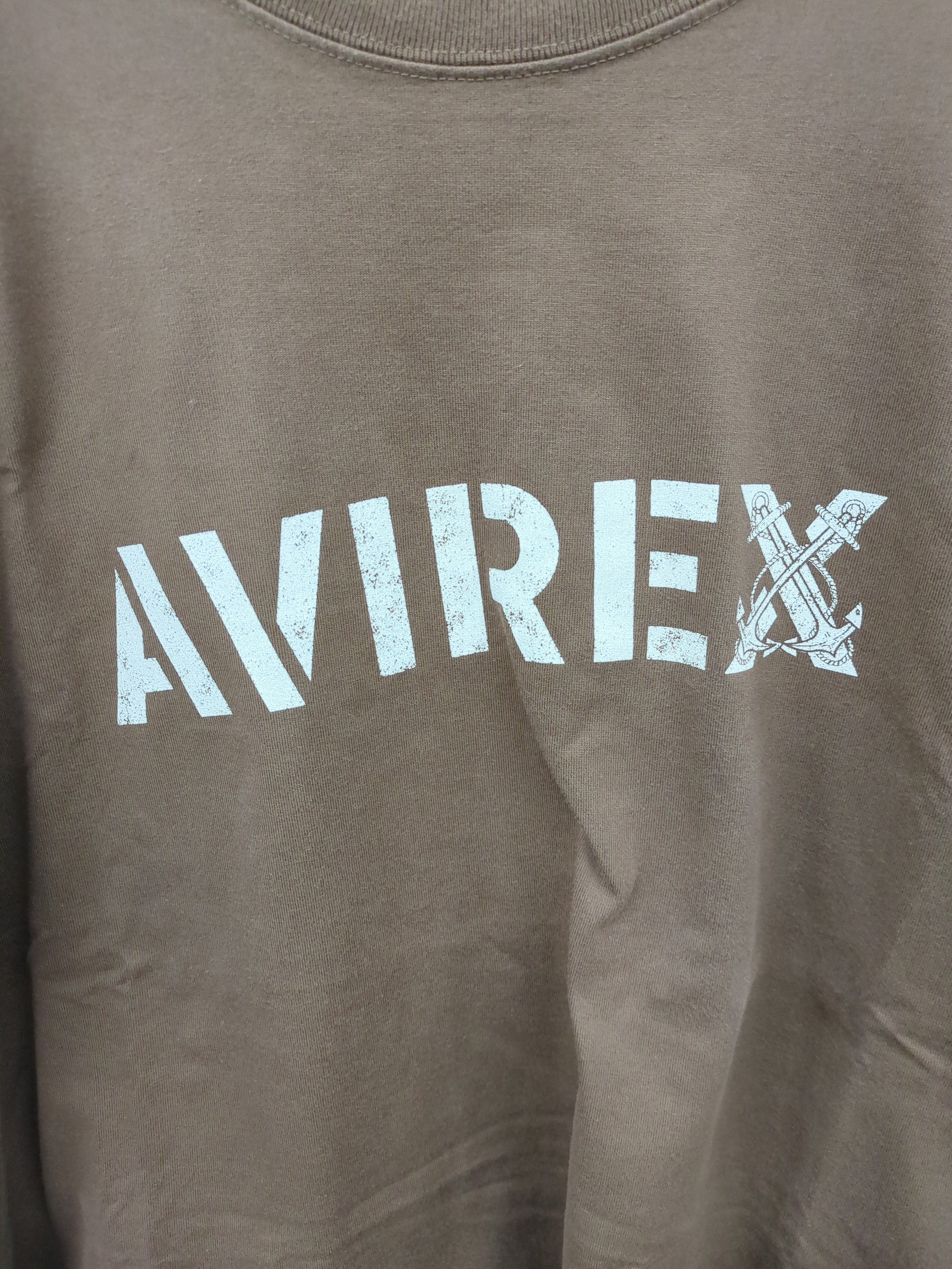 AVIREX / # DP S/S CREW USN STENCIL