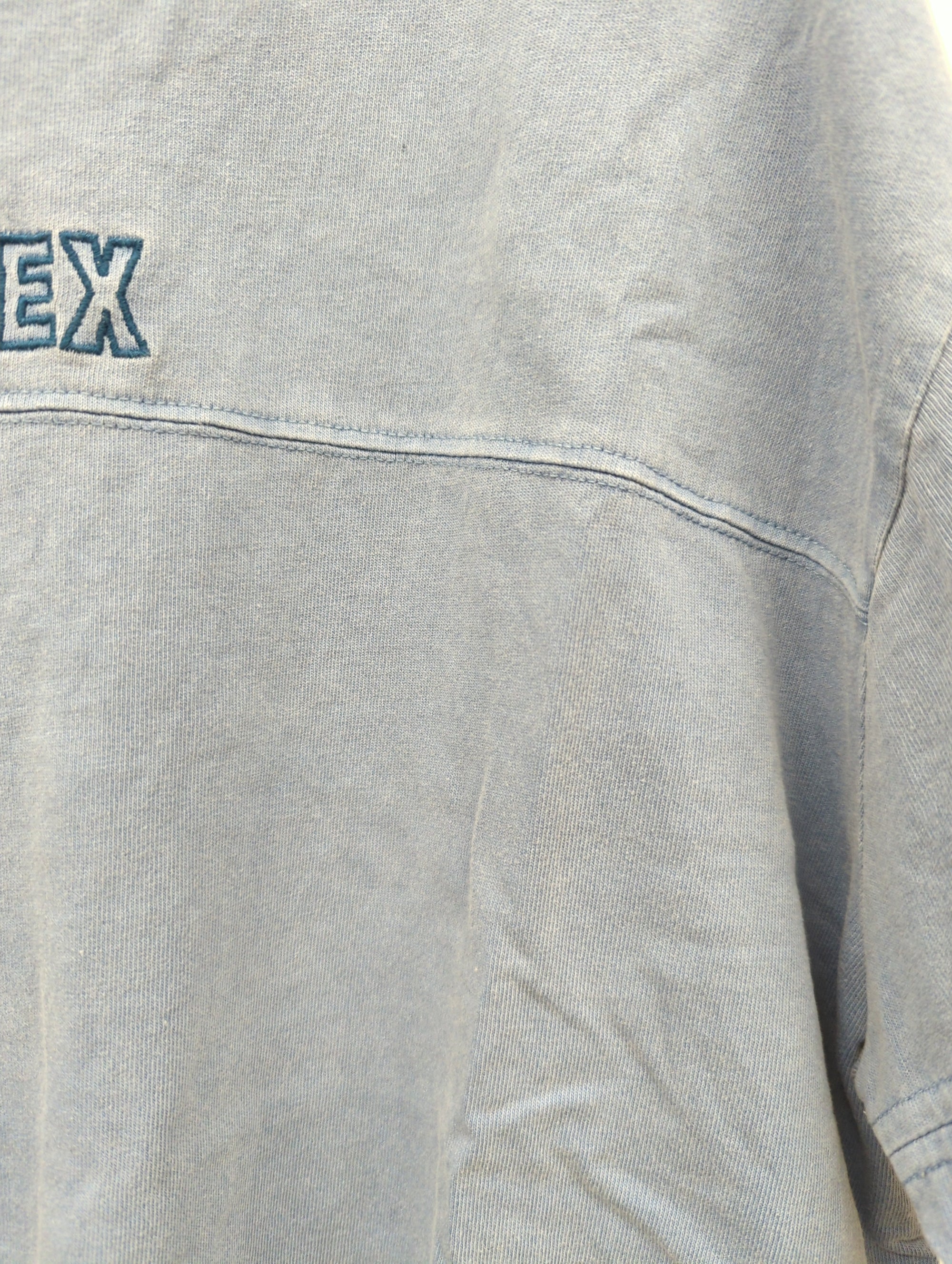 AVIREX / FADE WASH CUFFS OPEN EMBROIDERY TOPS/Tシャツ/AVIREX
