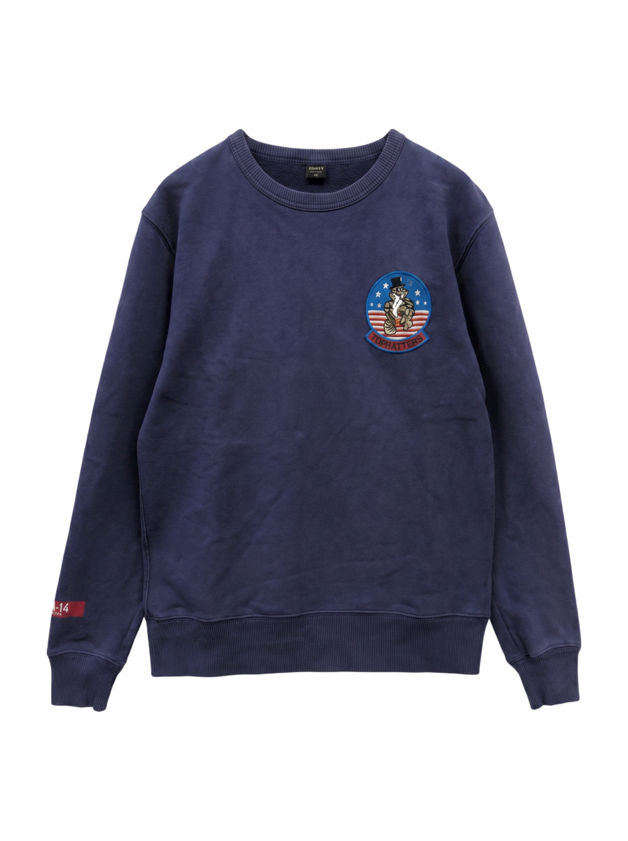 AVIREX / # DP PATCHED SWEAT TOPHATTERS