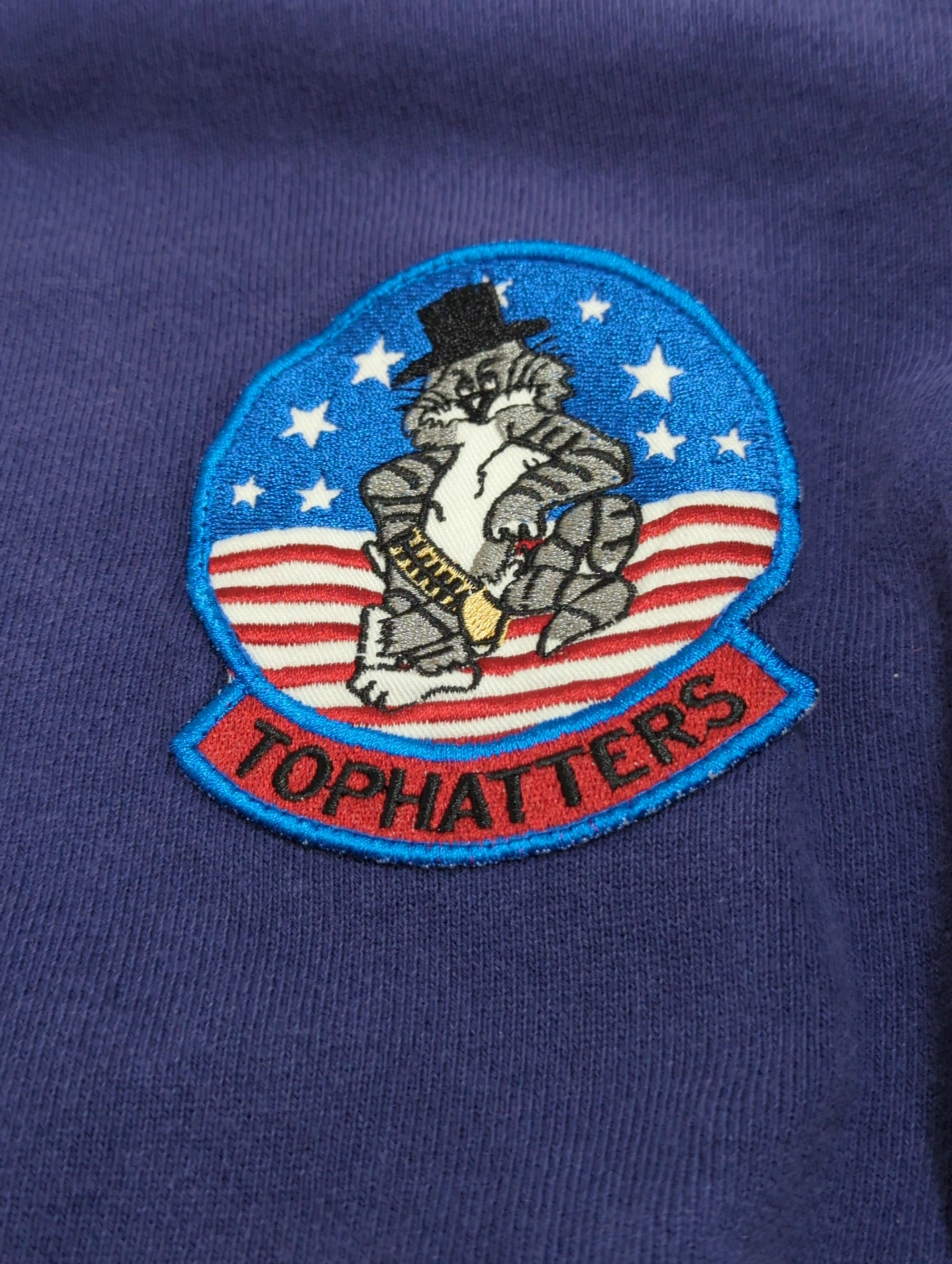 AVIREX / # DP PATCHED SWEAT TOPHATTERS