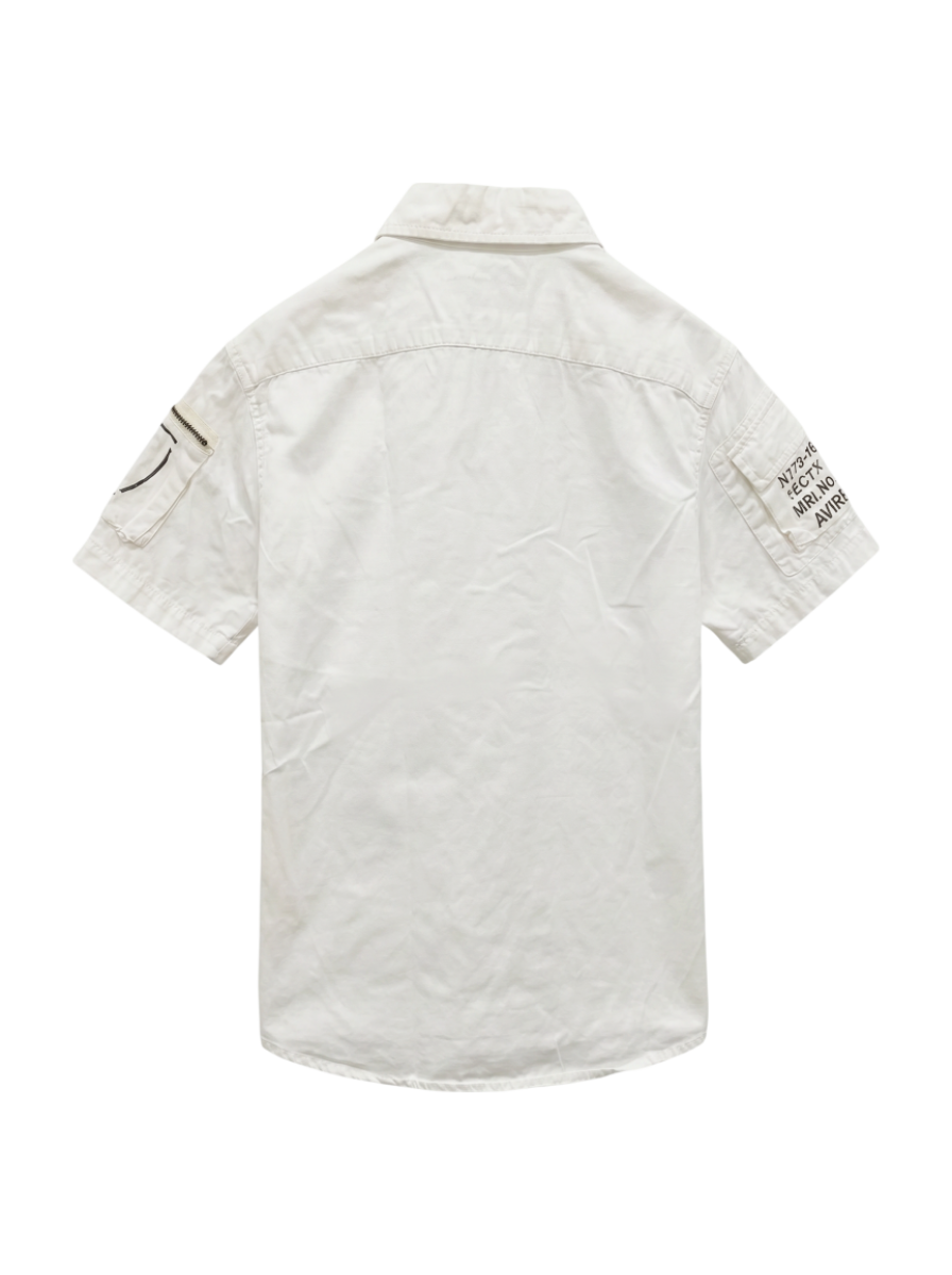 AVIREX / AVIREX/アヴィレックス/半袖 ファティーグ カーキシャツ/S/S FATIGUE KHAKI SHIRT