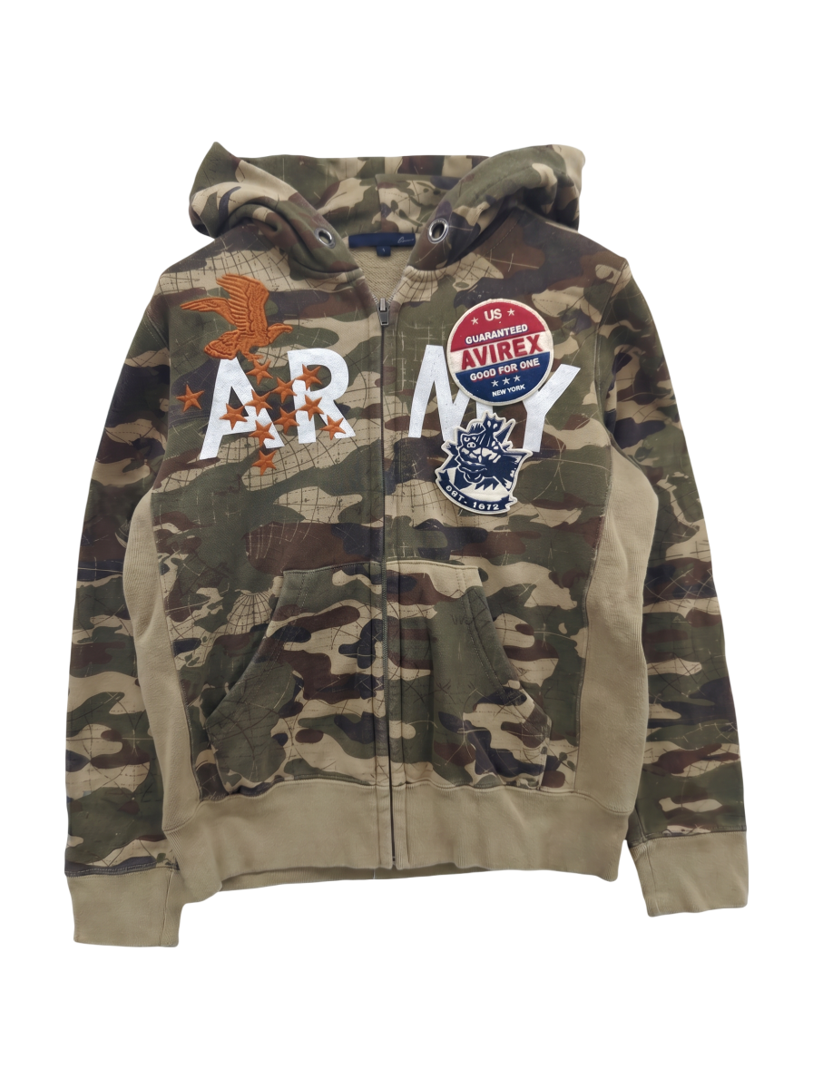 AVIREX / L L/S ARMY CUSTOM SW