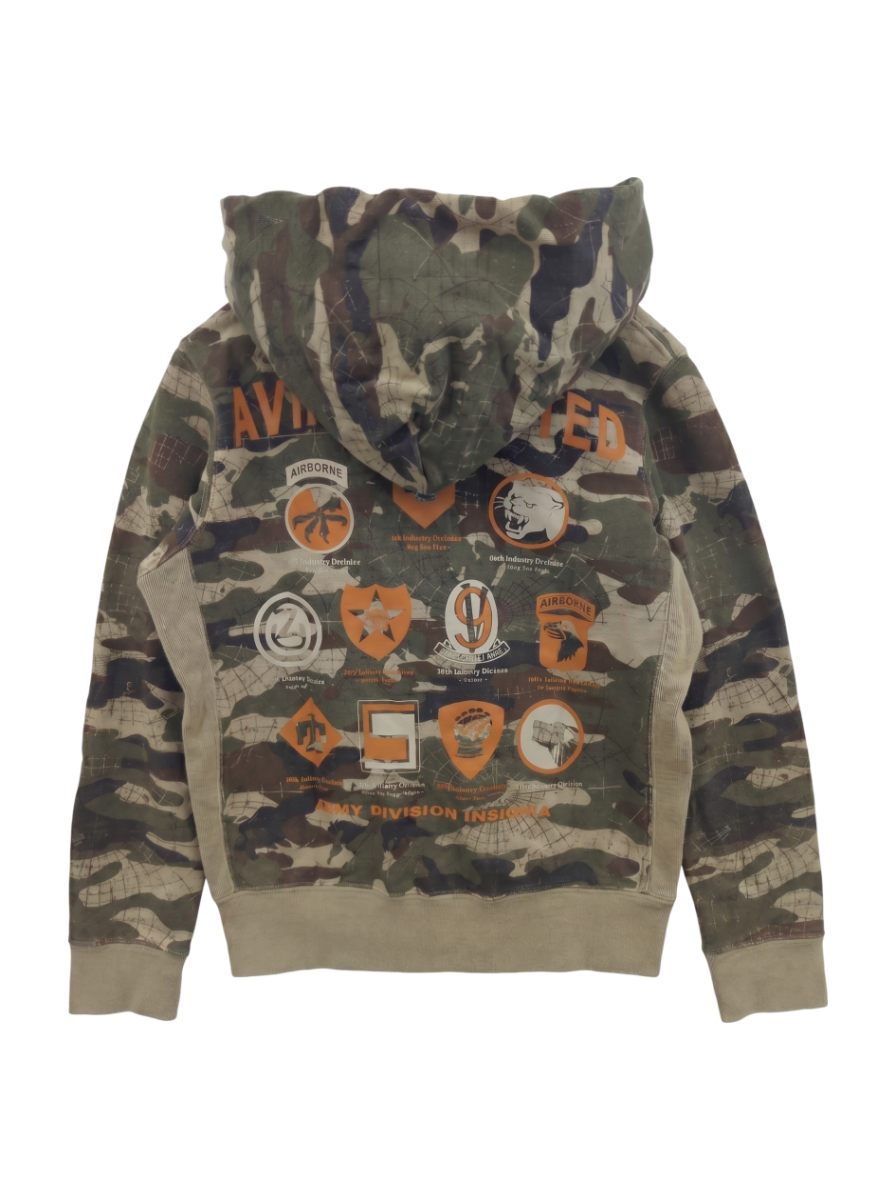 AVIREX / L L/S ARMY CUSTOM SW