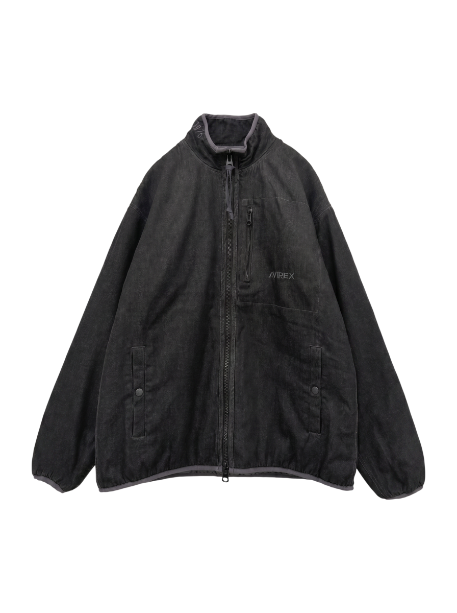 AVIREX / 《WEB&DEPOT限定》DENIM STAND BLOUSON / デニム スタンド ブルゾン / AVIREX / アヴィレックス