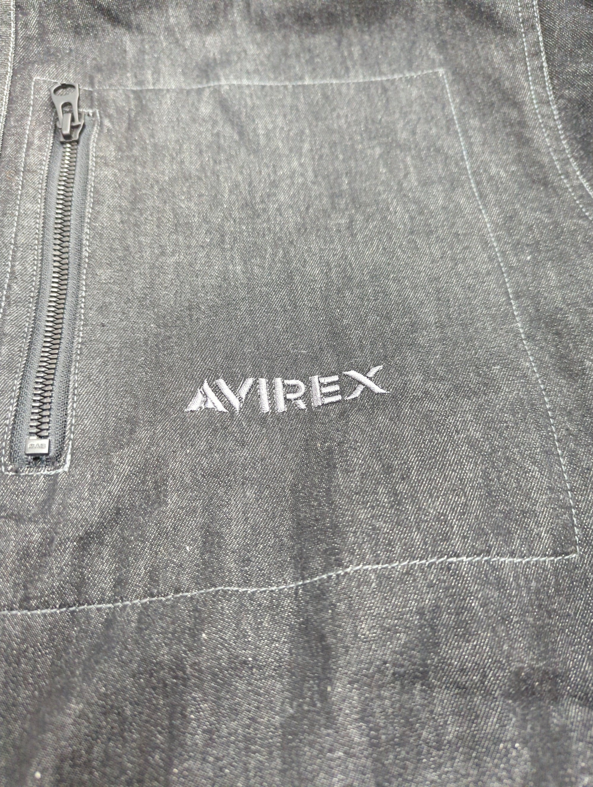 AVIREX / 《WEB&DEPOT限定》DENIM STAND BLOUSON / デニム スタンド ブルゾン / AVIREX / アヴィレックス
