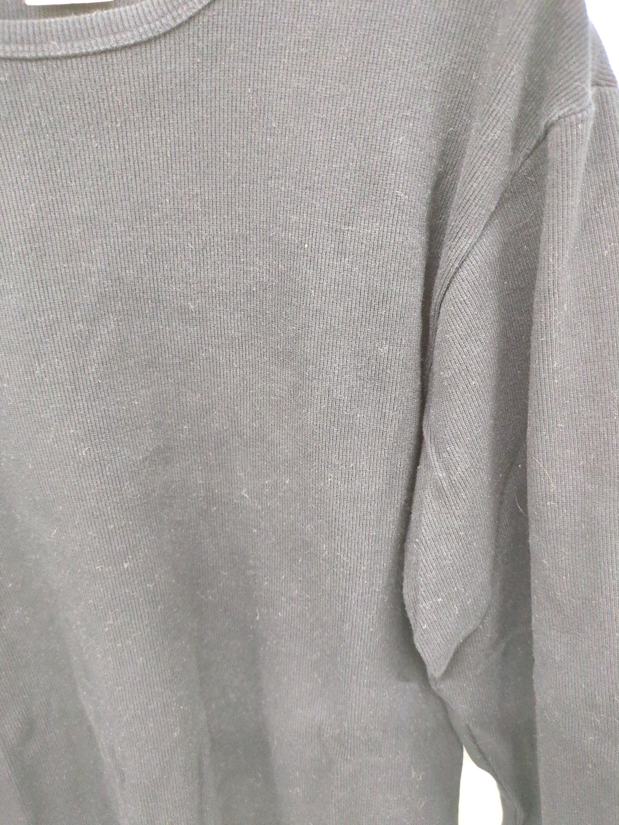 AVIREX / 《DAILY/デイリー》RIB L/S CREW NECK T-SHIRT/リブ 長袖 クルーネック Tシャツ デイリーウェア