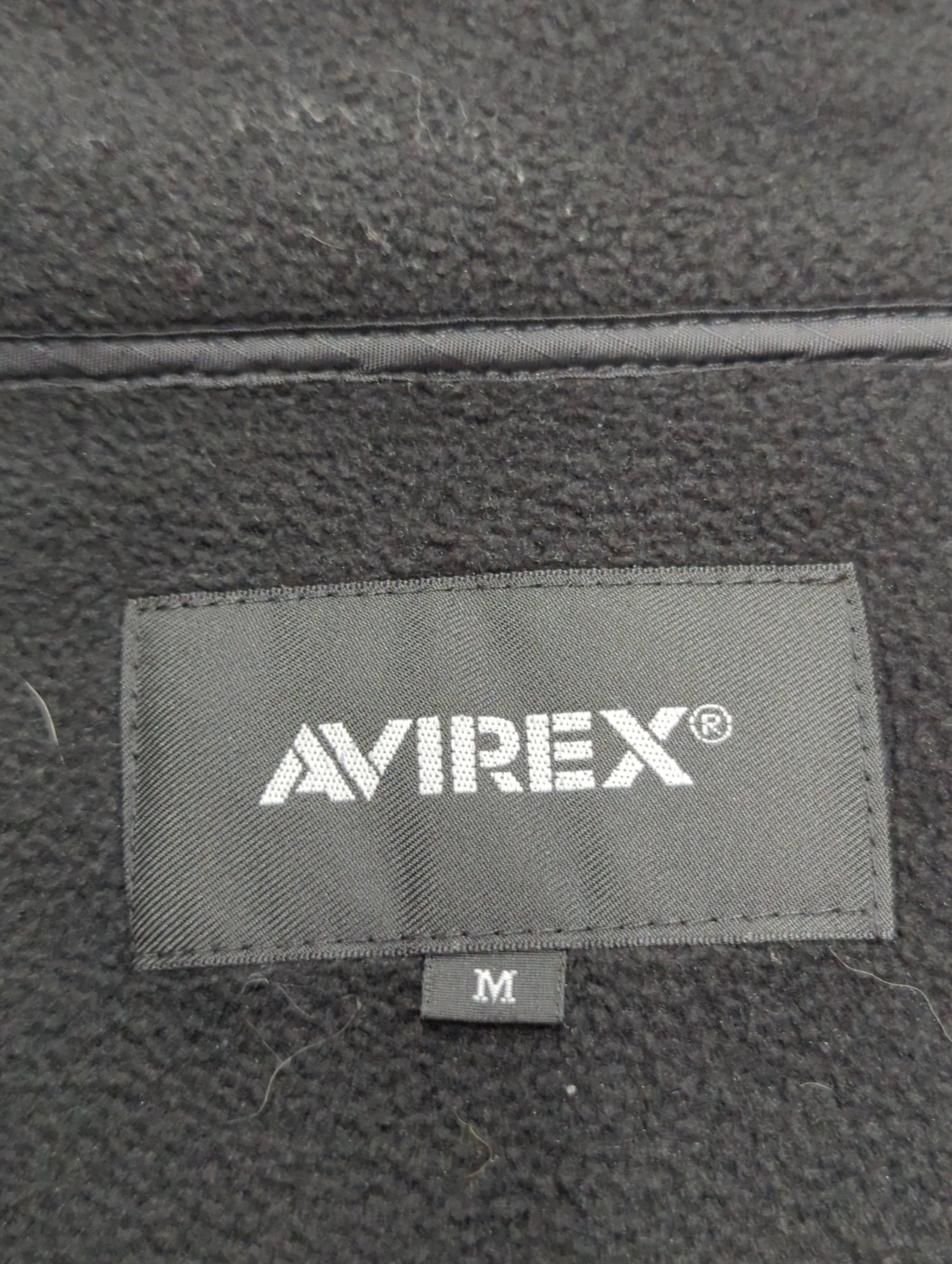 AVIREX / キルト コンビ フリース / QUILT COMBI FLEECE JACKET