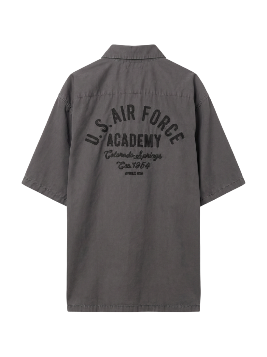 AVIREX / FADED WORK SHIRT "USAFA" / フェイド 半袖ワークシャツ / AVIREX / アヴィレックス