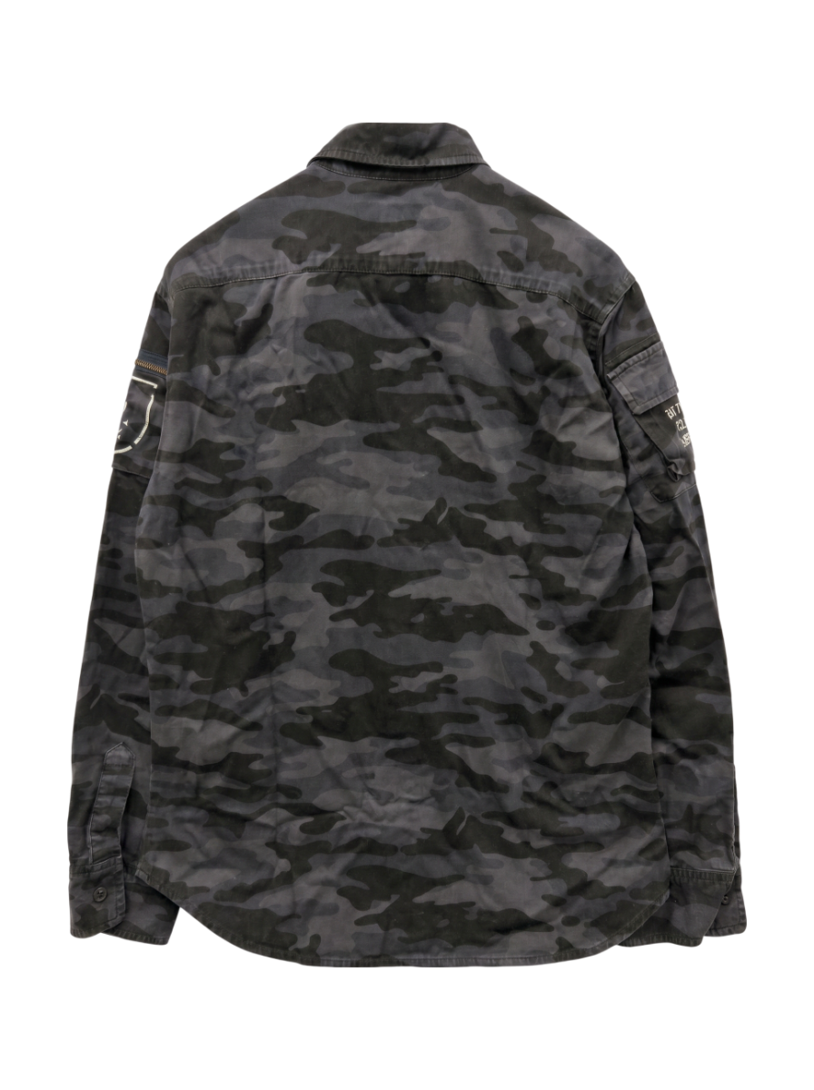 AVIREX / AVIREX/アヴィレックス/FATIGUE KHAKI SHIRT/長袖ファティーグ カーキ シャツ
