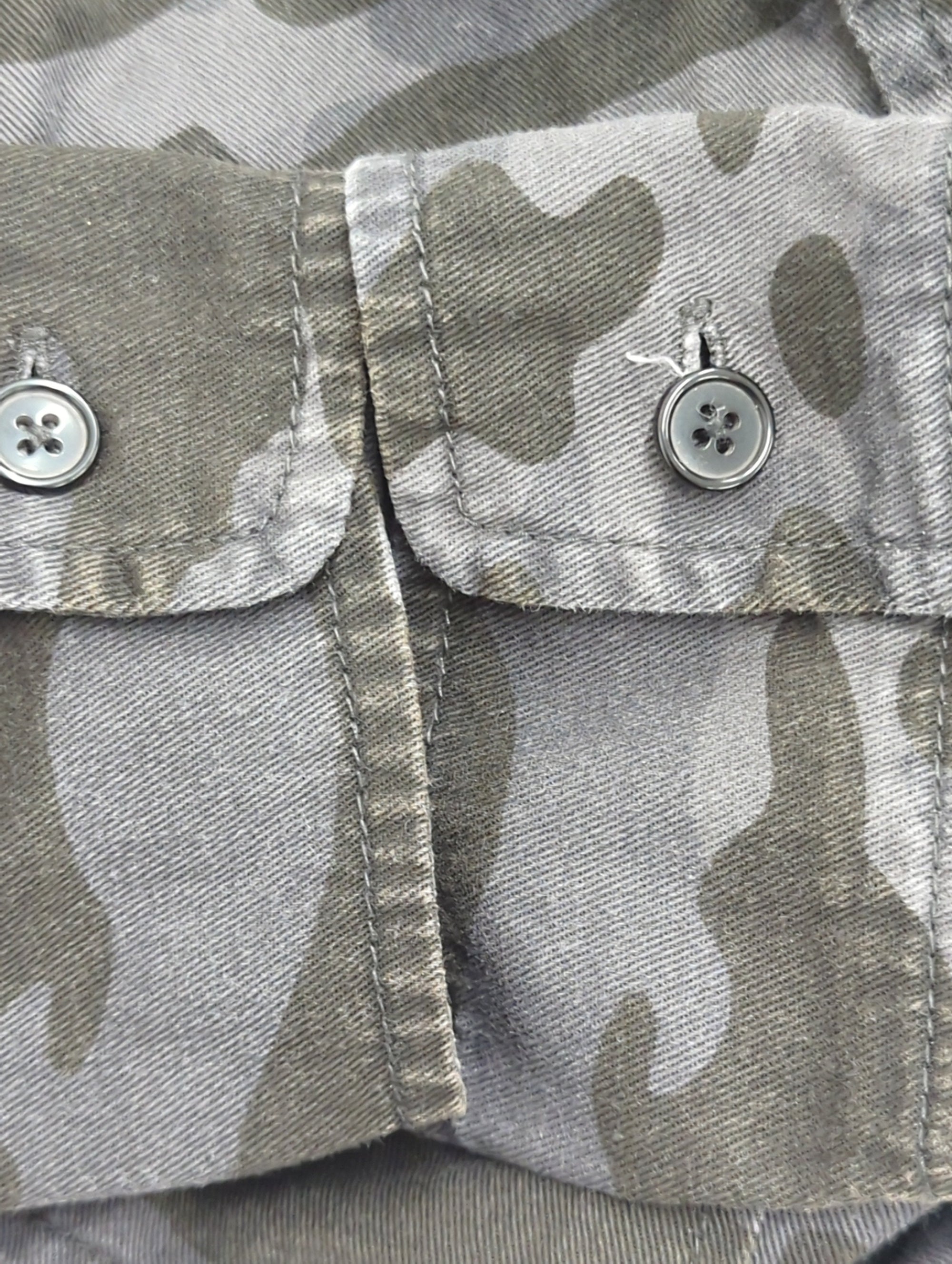 AVIREX / AVIREX/アヴィレックス/FATIGUE KHAKI SHIRT/長袖ファティーグ カーキ シャツ