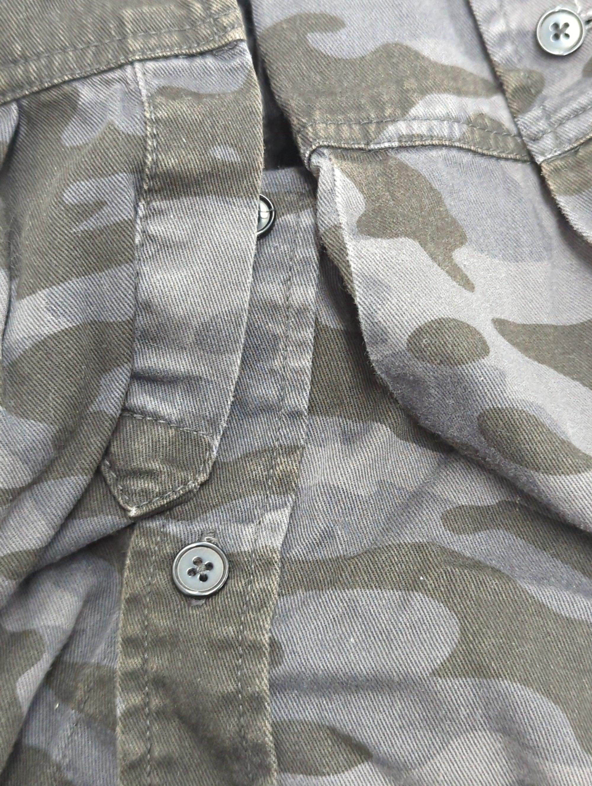 AVIREX / AVIREX/アヴィレックス/FATIGUE KHAKI SHIRT/長袖ファティーグ カーキ シャツ