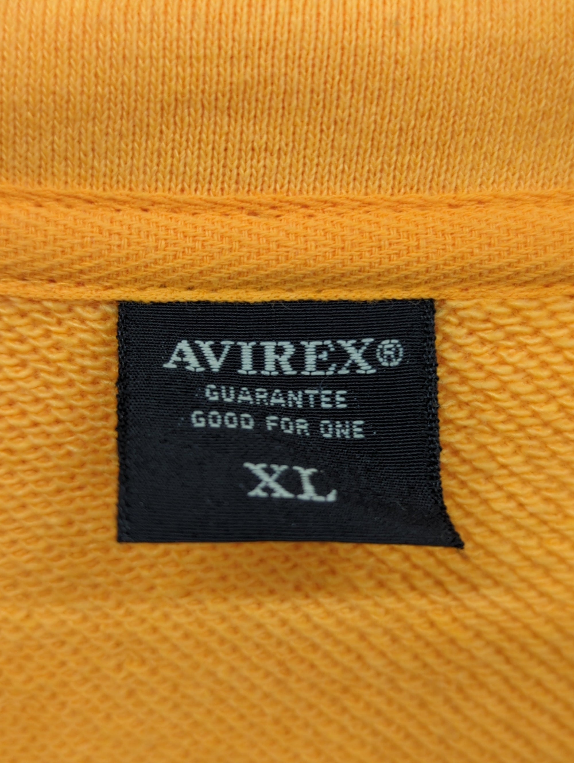 AVIREX / L/S STAND ZIP NAVAL PATCH / スタンドジップ ネーヴァル パッチ