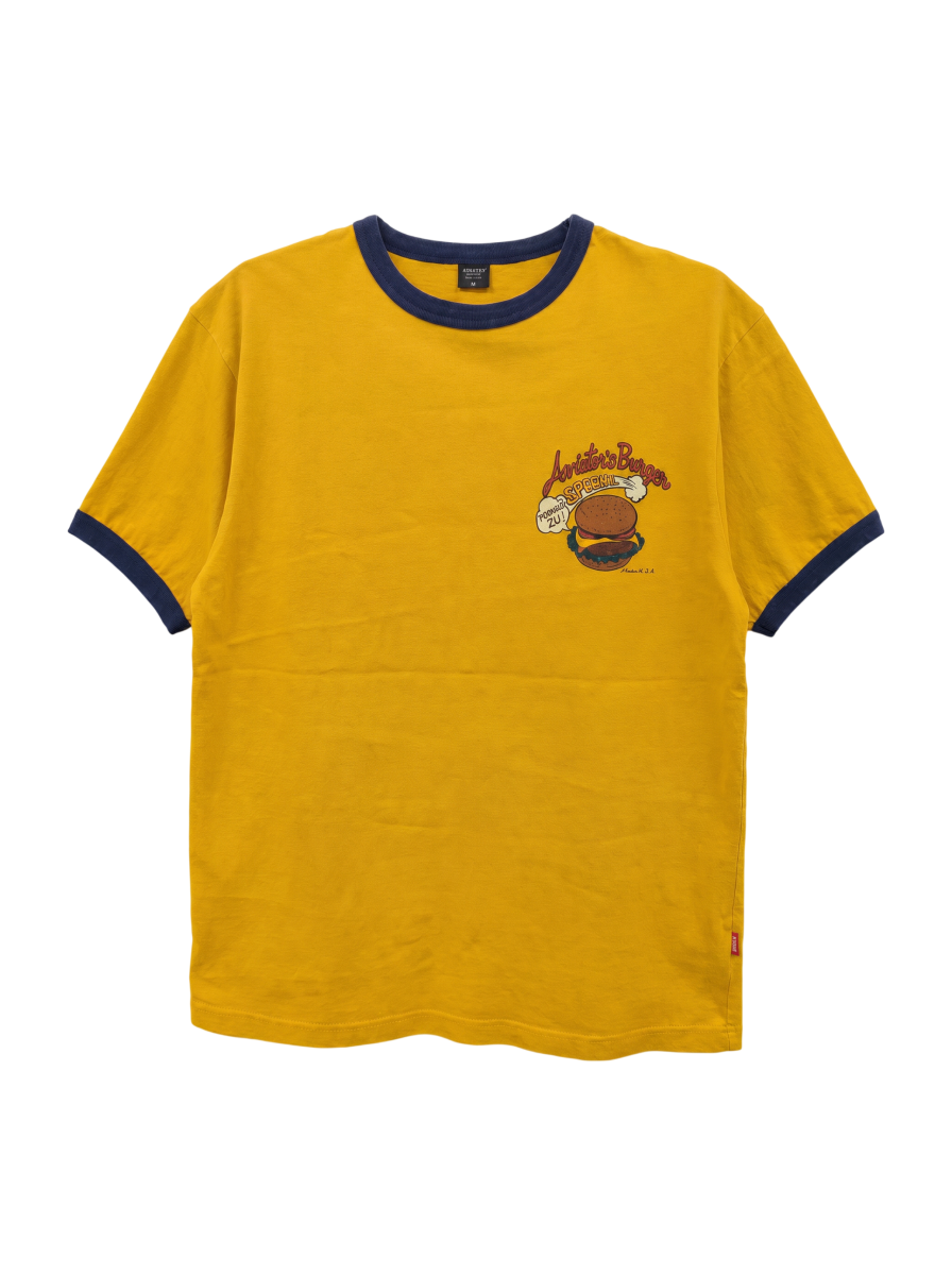 AVIREX / WEST COAST BURGER RINGER T-SHIRT / ウエスト コースト バーガー リンガー Tシャツ