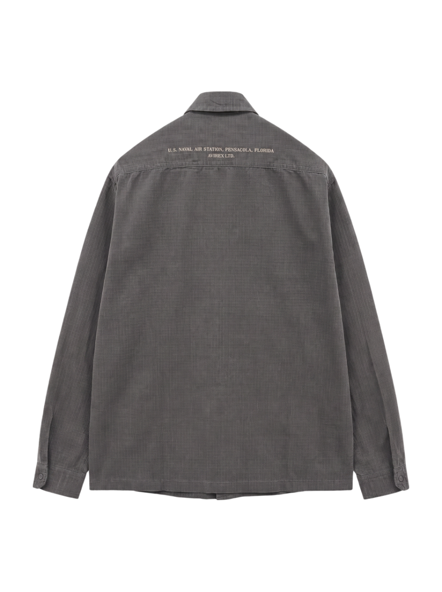 AVIREX / 《直営店限定》PIGMENT ZIP UP JACKET / ピグメント ジップアップ ジャケット / AVIREX / アヴィレックス
