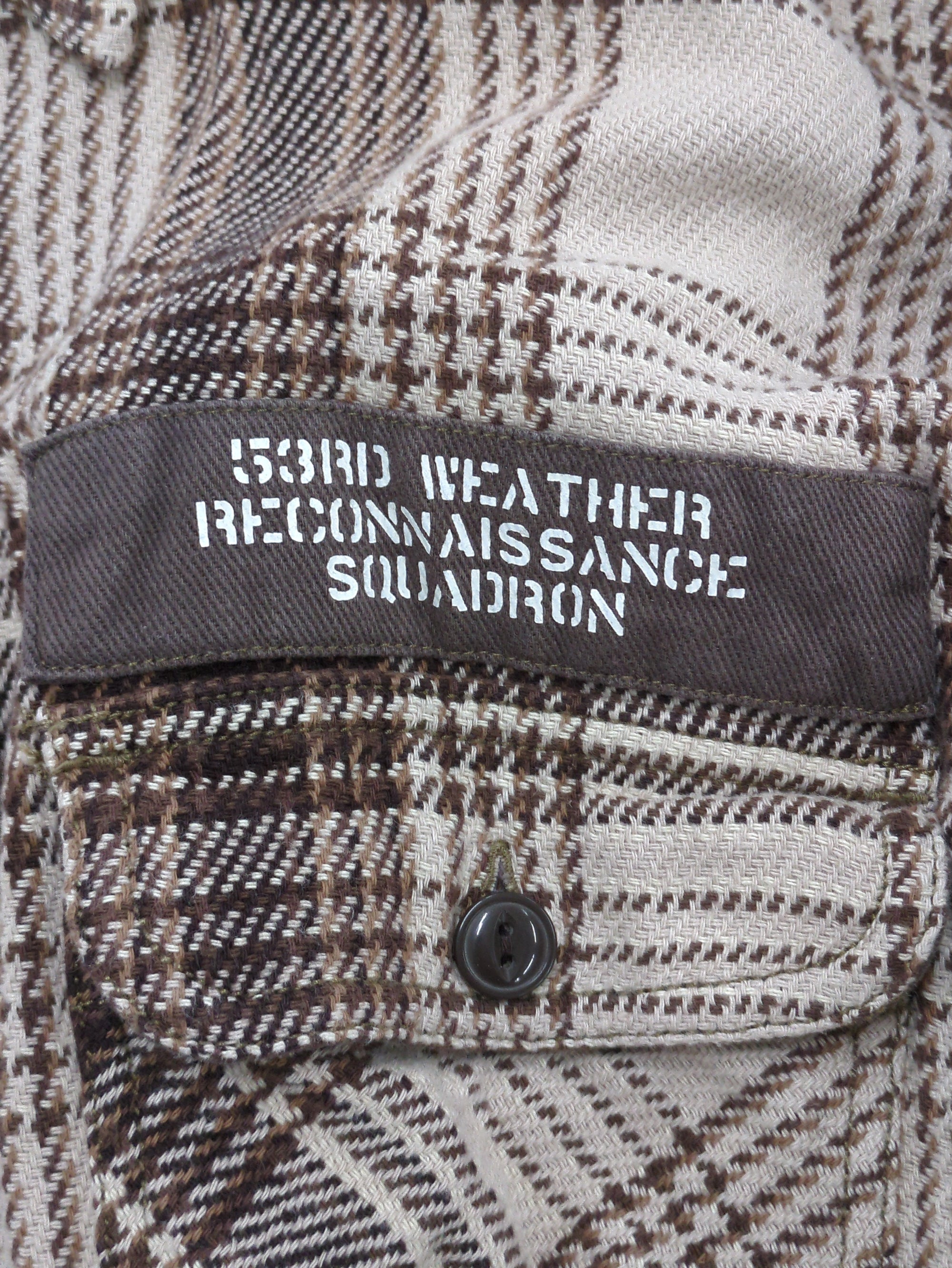 AVIREX / チェックシャツ ハリケーン ハンター/L/S CHECK SHIRT HURRICANE HUNTER
