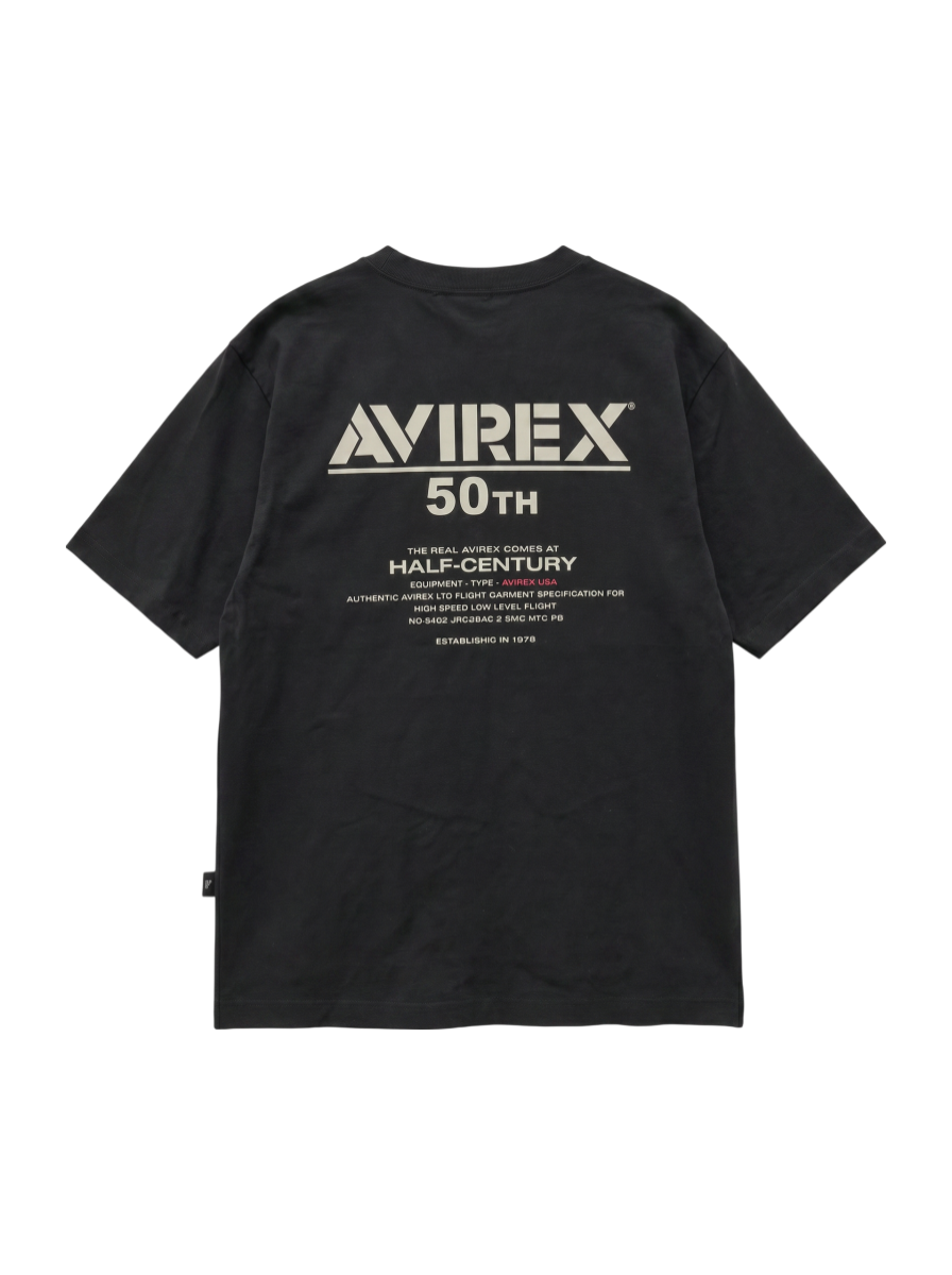AVIREX / 《50th Anniversary》S/S T-SHIRT