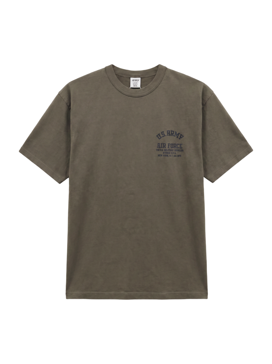 AVIREX / MIL. STENCIL T-SHIRT US ARMY AIR FORCE / ステンシル 半袖Tシャツ アーミー エアフォース