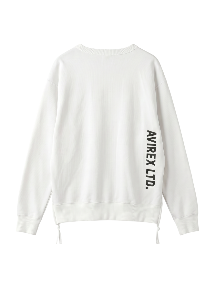 AVIREX / 《WEB&DEPOT限定》BONDING CREW SWEAT/ボンディングクルースウェット